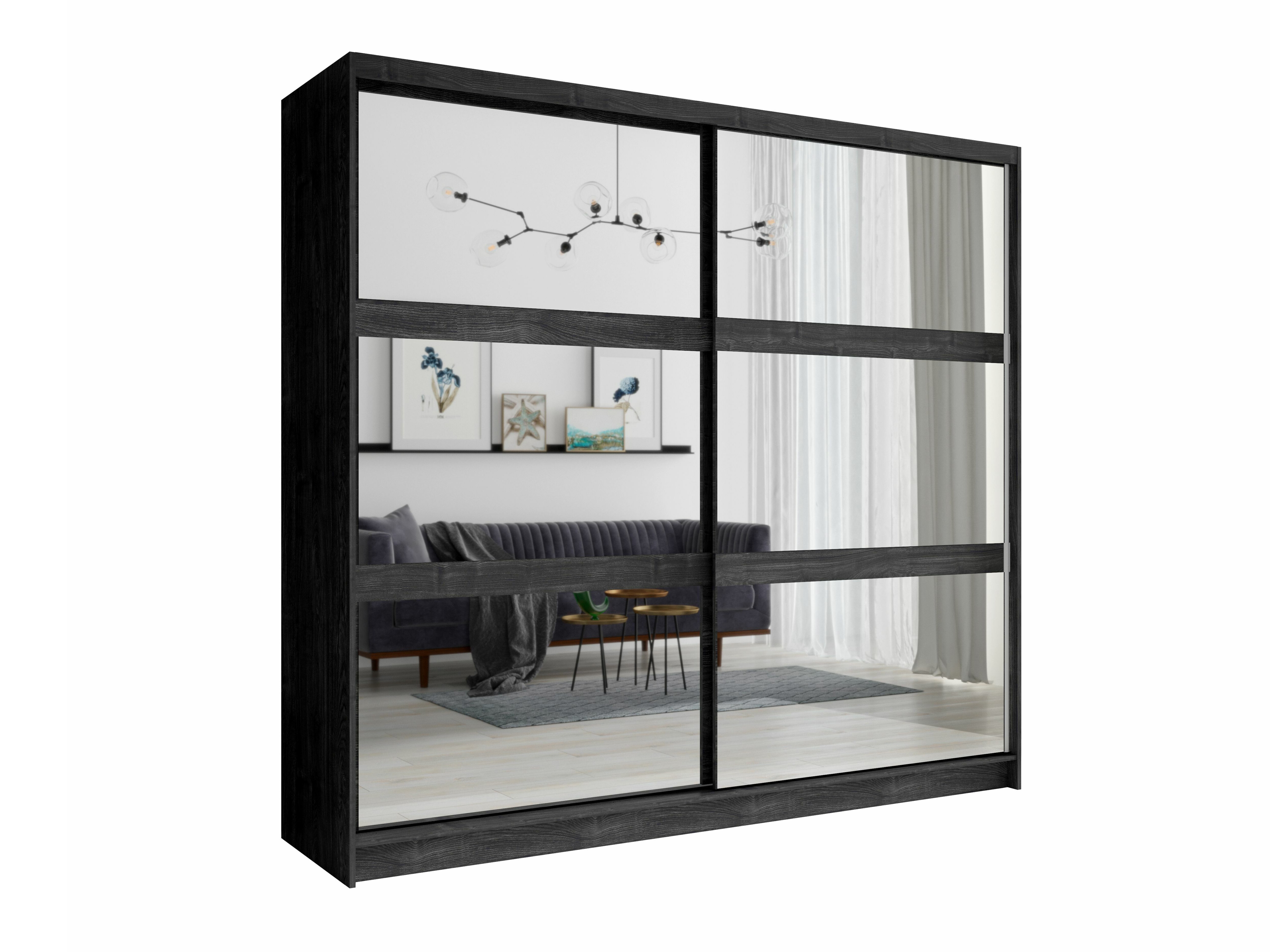 Komplet spalnic Fivnola 104 (Črni pepel)