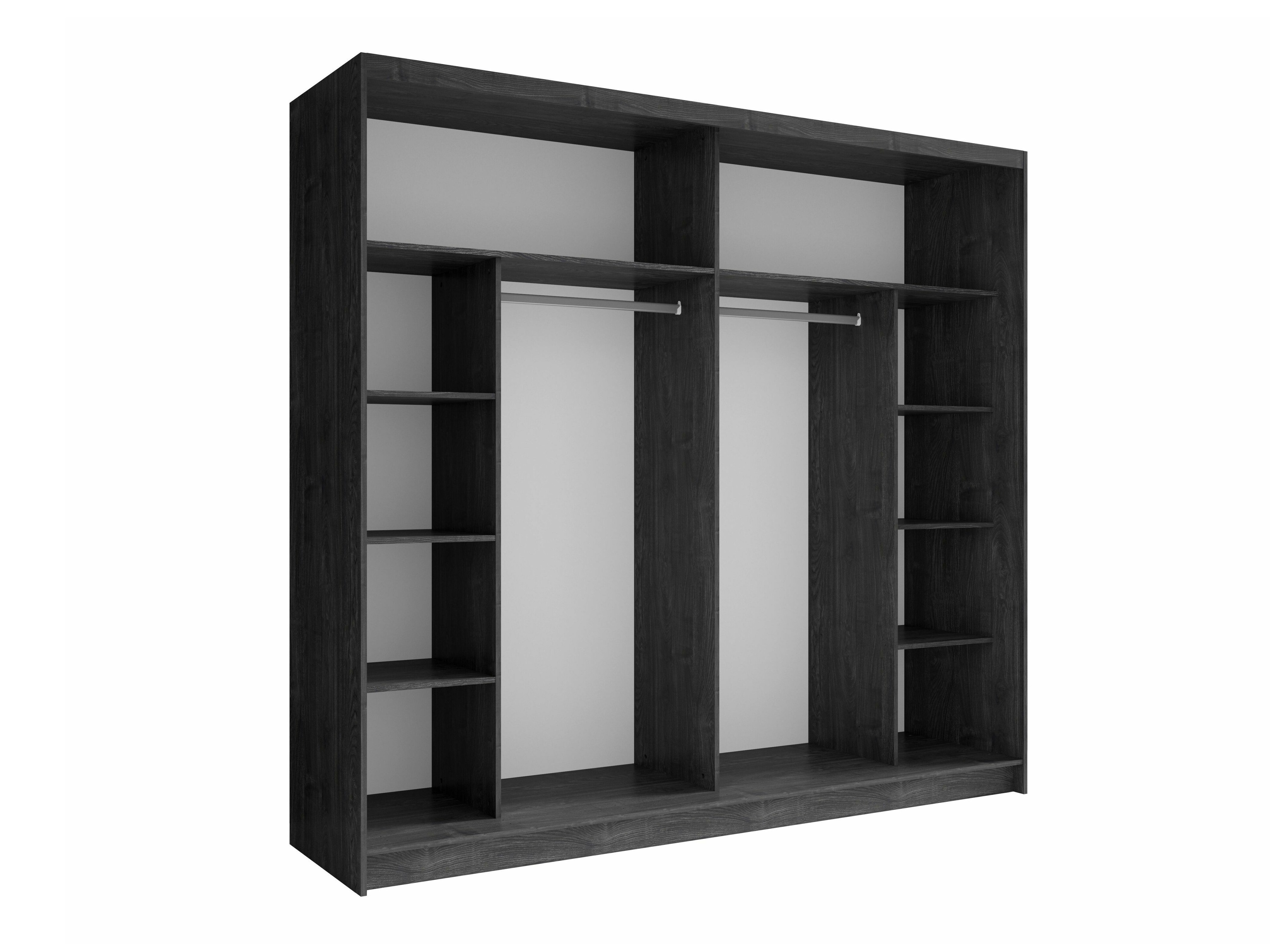 Komplet spalnic Fivnola 104 (Črni pepel)