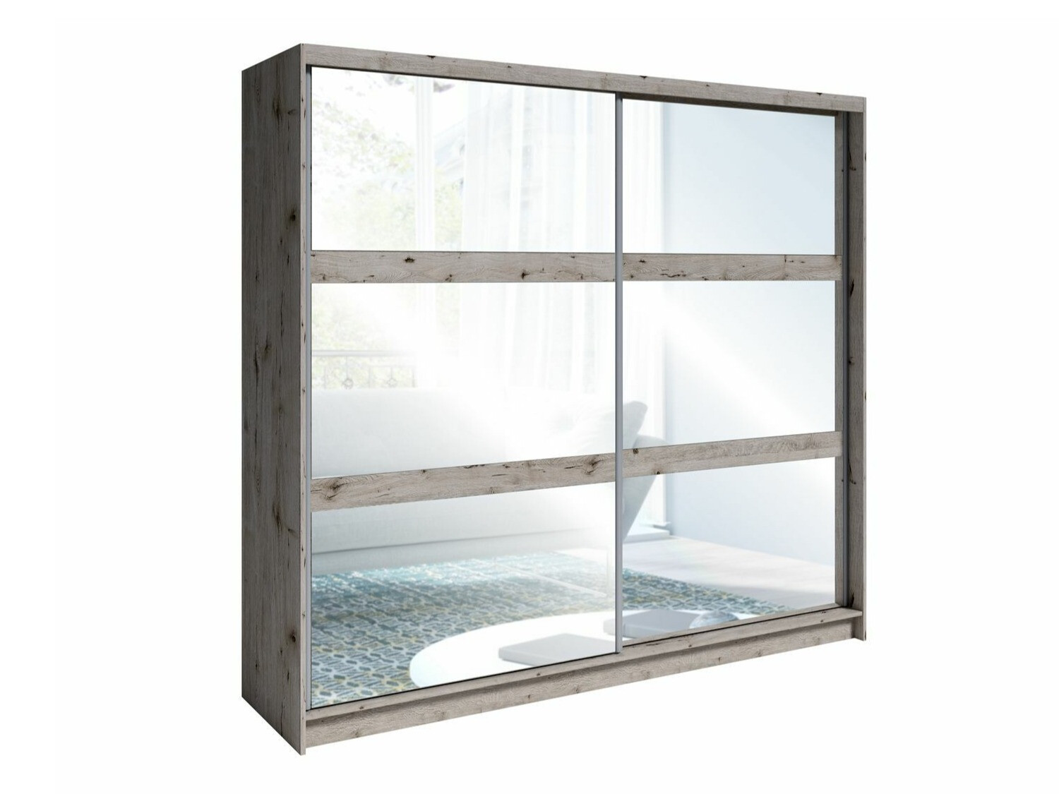 Komplet spalnic Fivnola 104 (Wellington hrast)