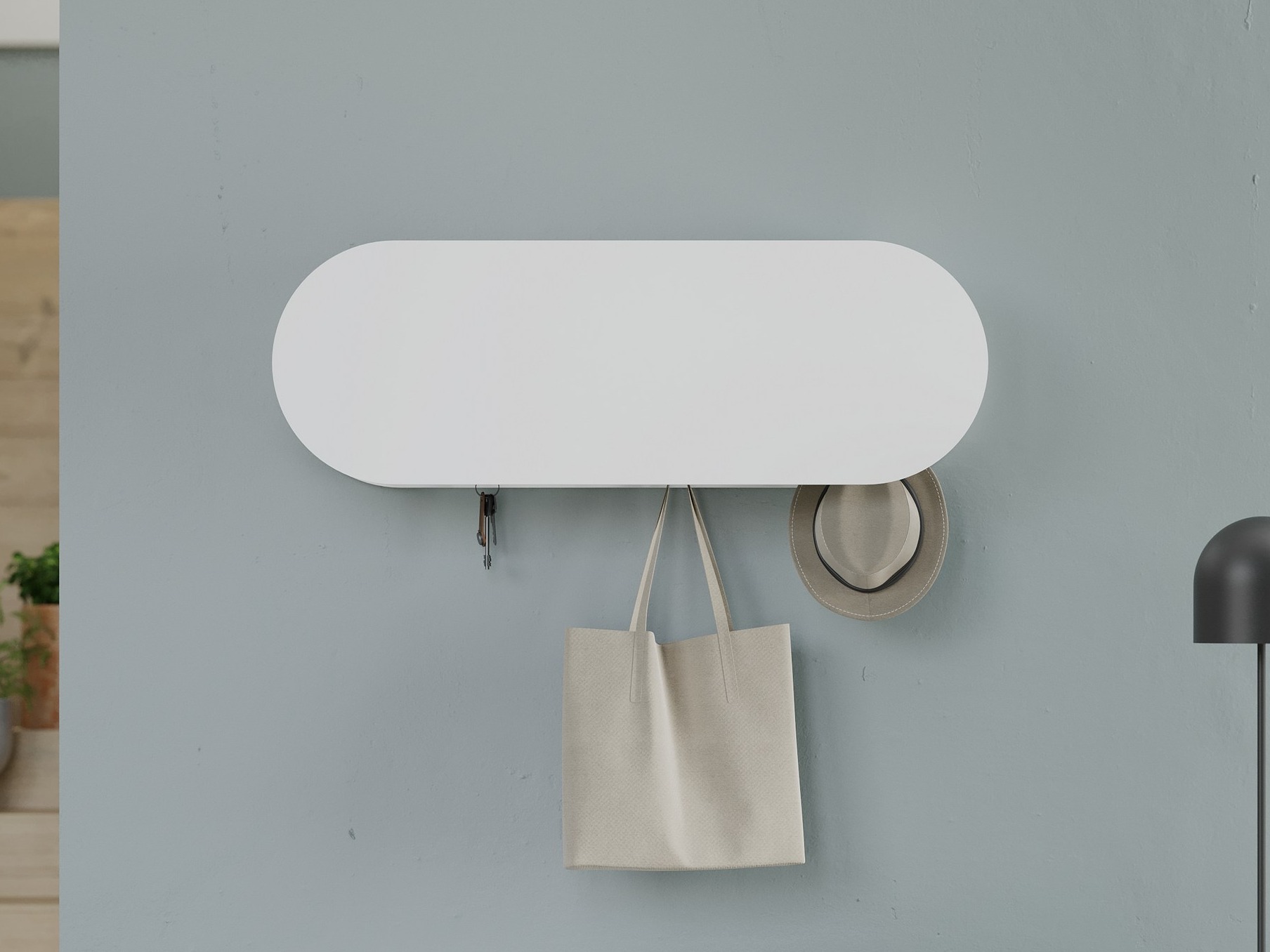 Obešalnik Kailua 2144 (Bela)