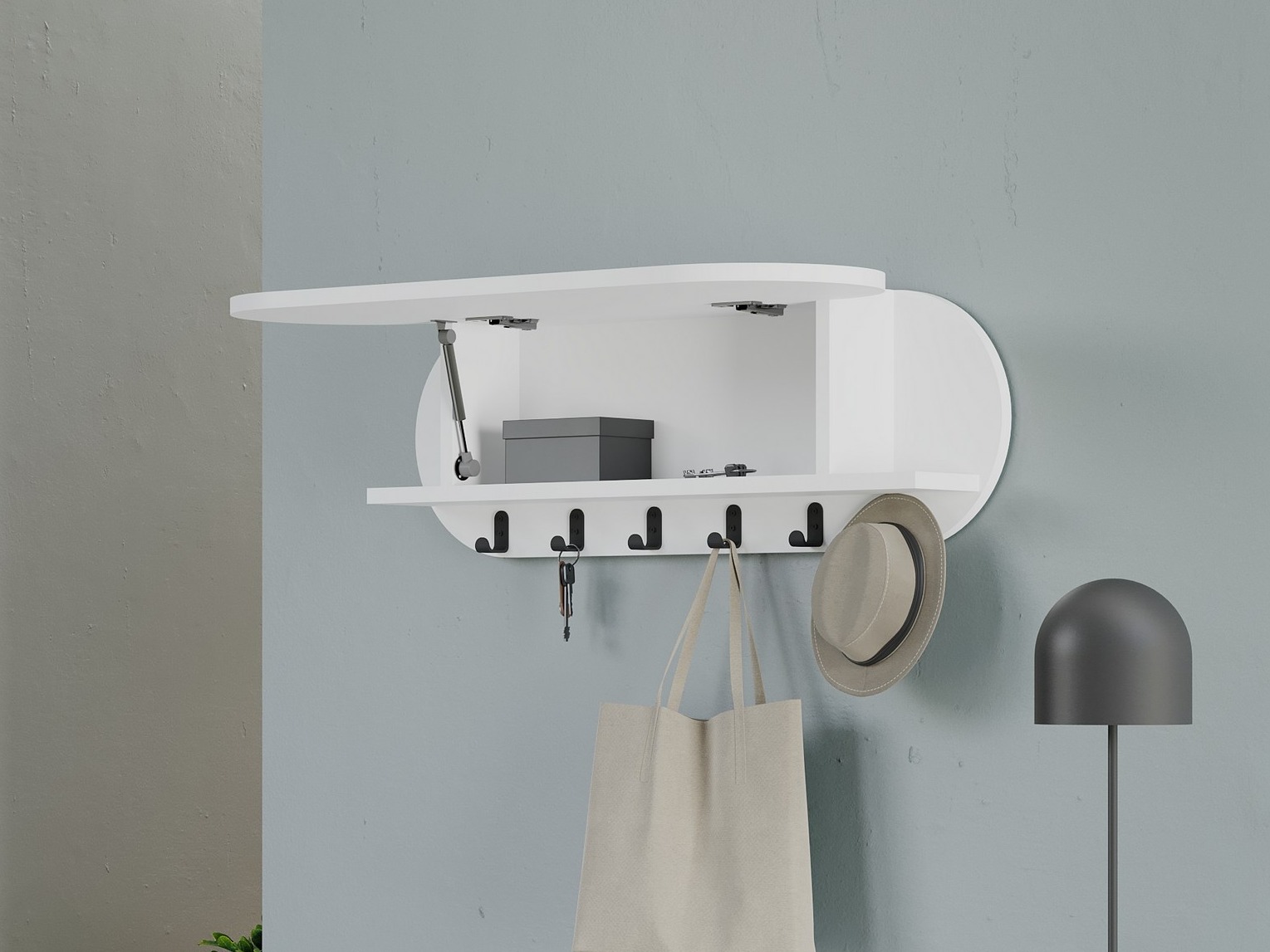 Obešalnik Kailua 2144 (Bela)