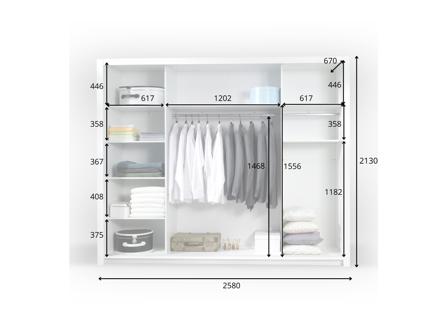 Garderobna omara Orlsoru 102