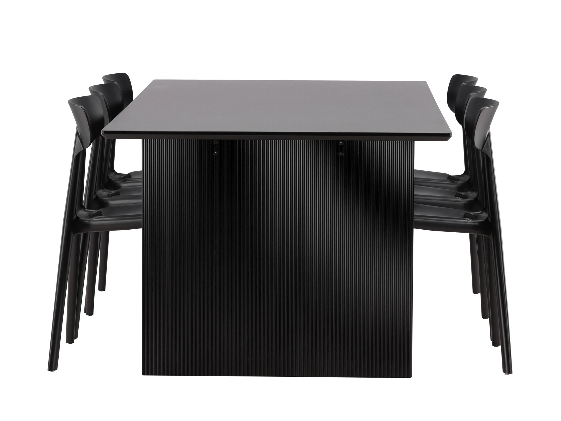 Jedilniški komplet Dallas 4993 (Črna)