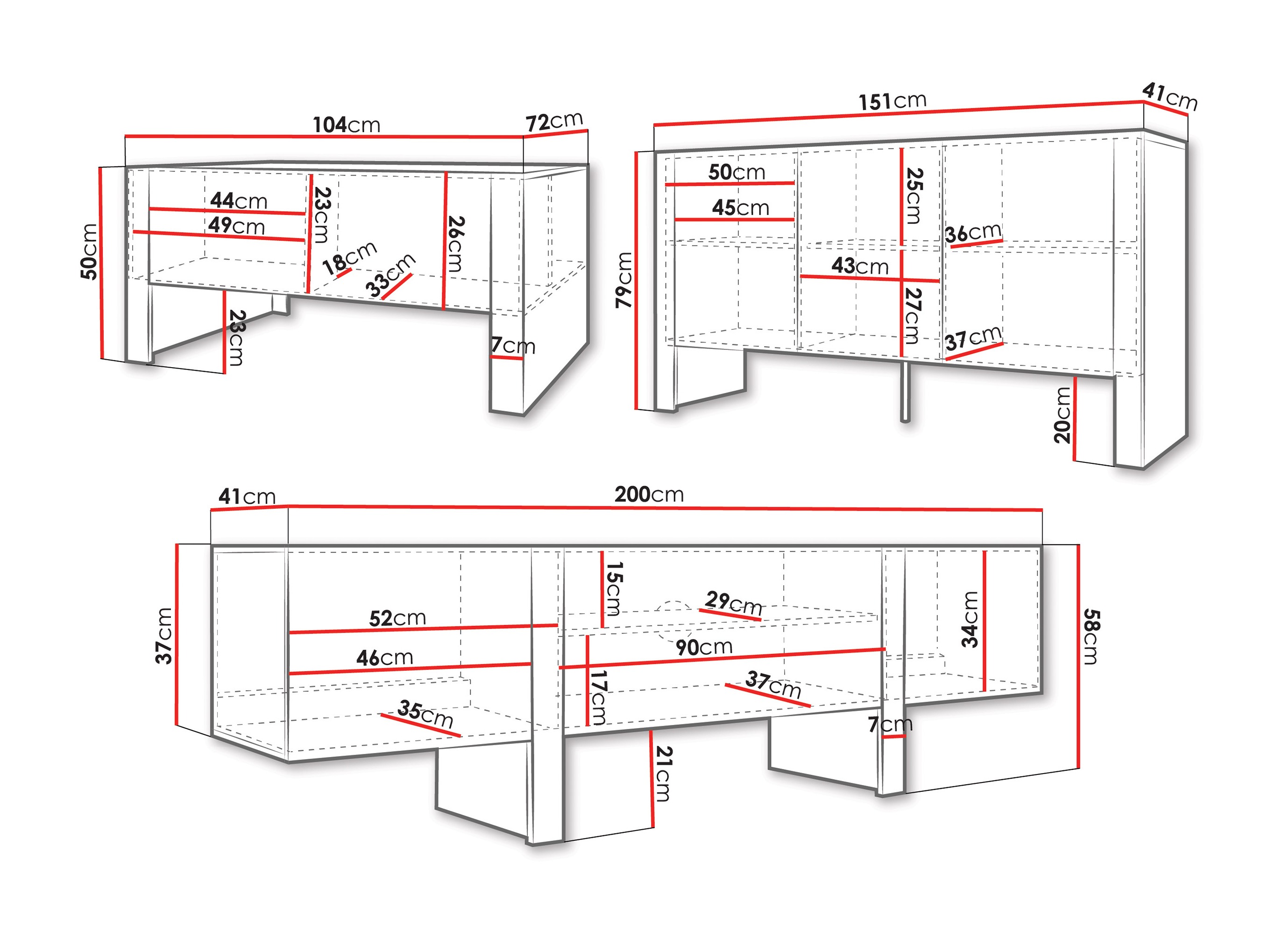 Komplet za dnevno sobo Vocio