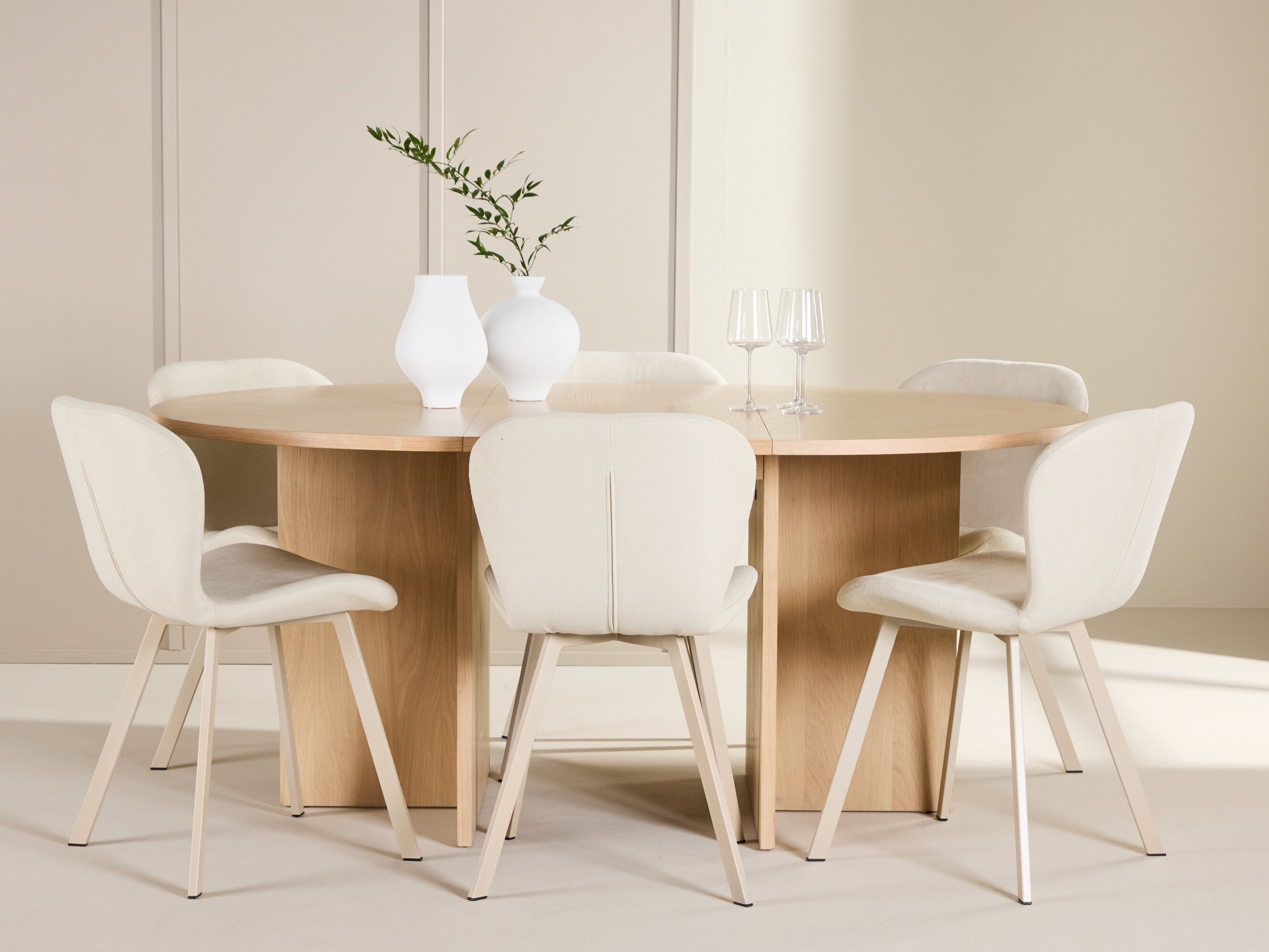 Jedilniški komplet Dallas 5010 (Hrast)