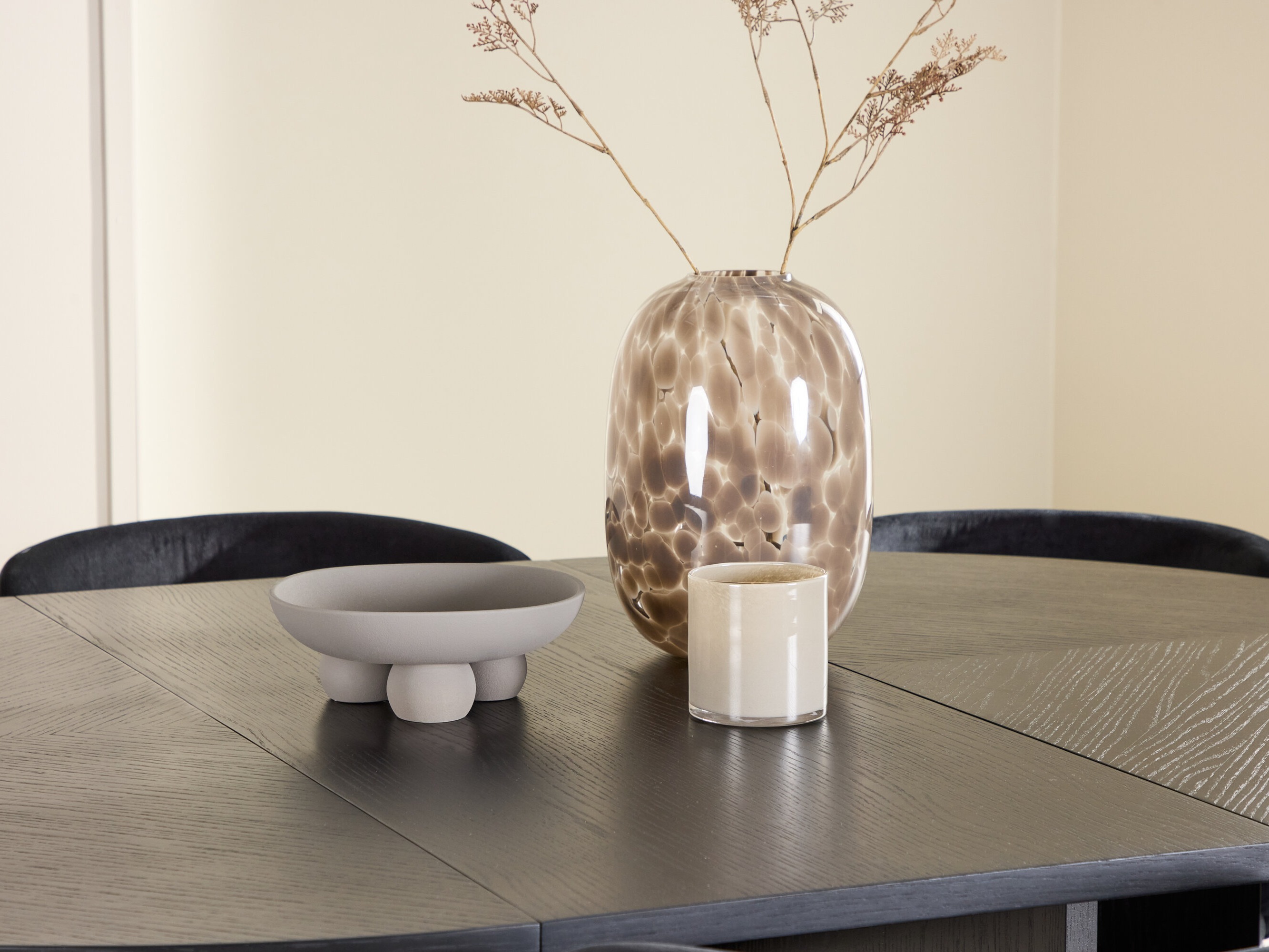 Jedilniški komplet Dallas 5013 (Črna)