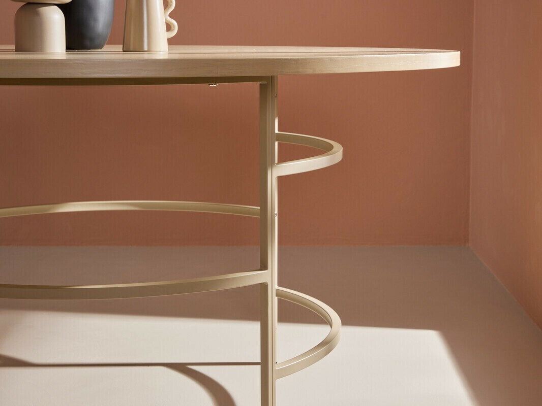 Jedilniški komplet Dallas 5015 (Svetlo rjava)