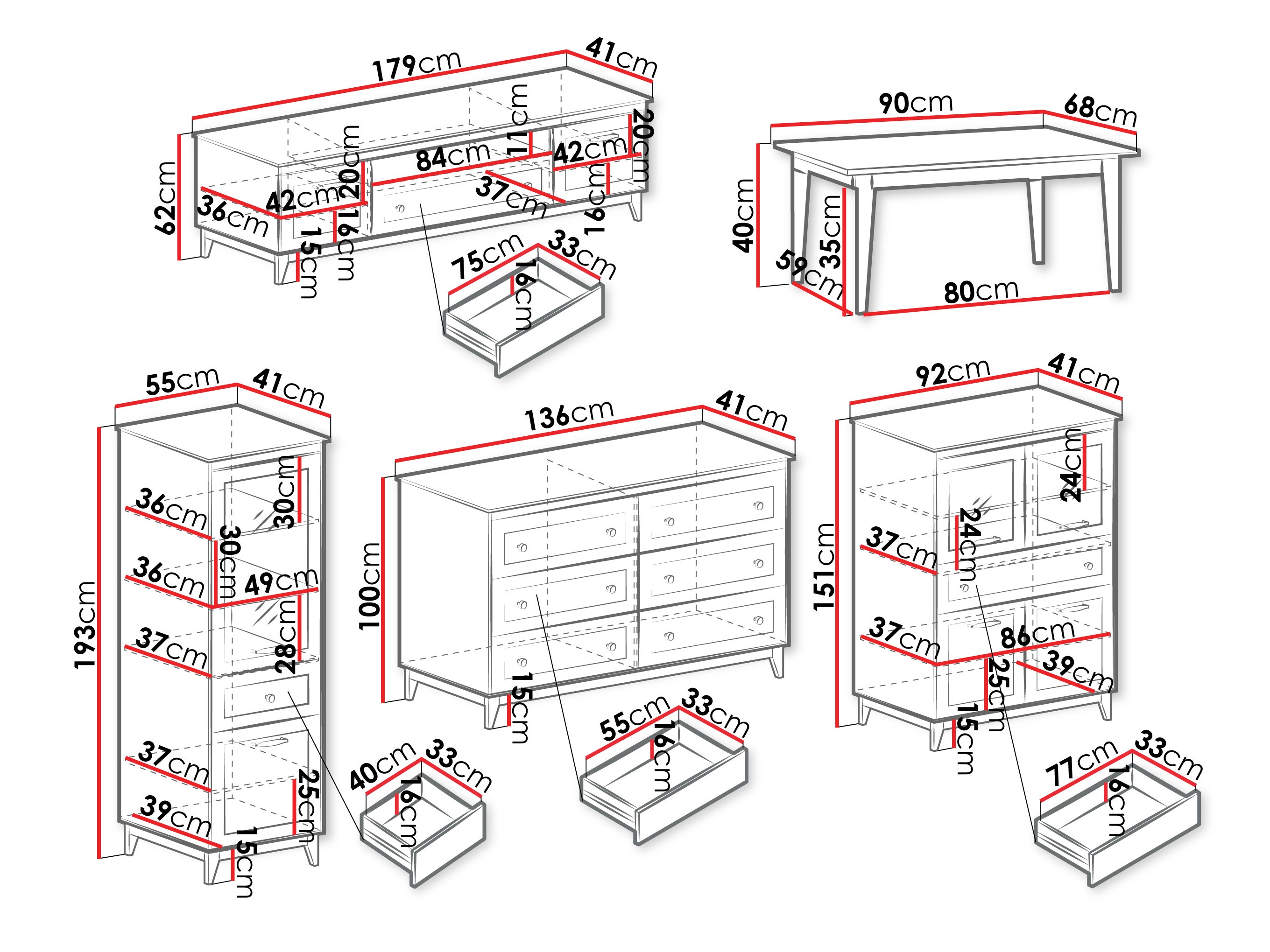 Komplet za dnevno sobo Sonfera 112