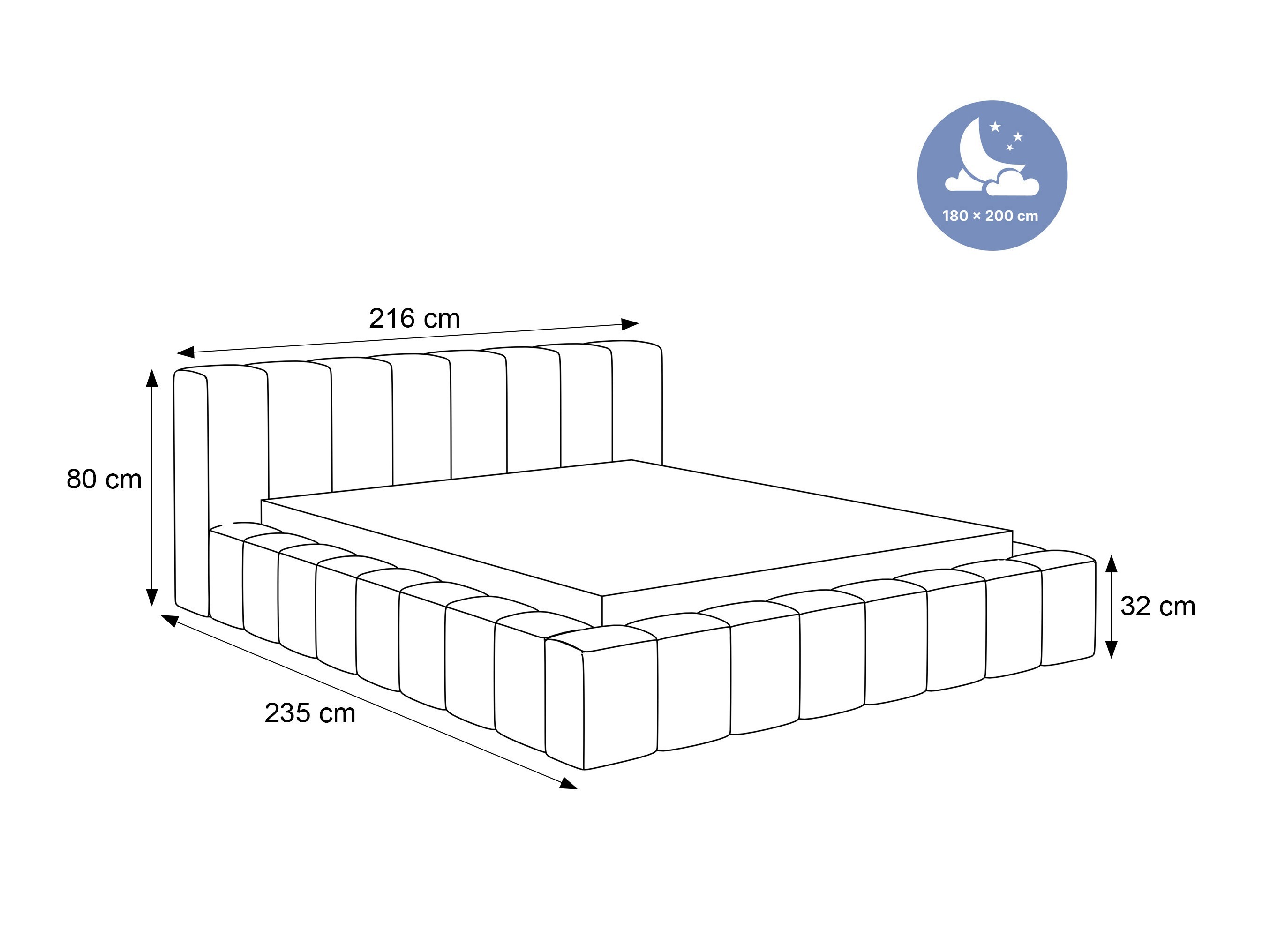 Postelja Hesperia 121 (Dream Velvet 202.03)