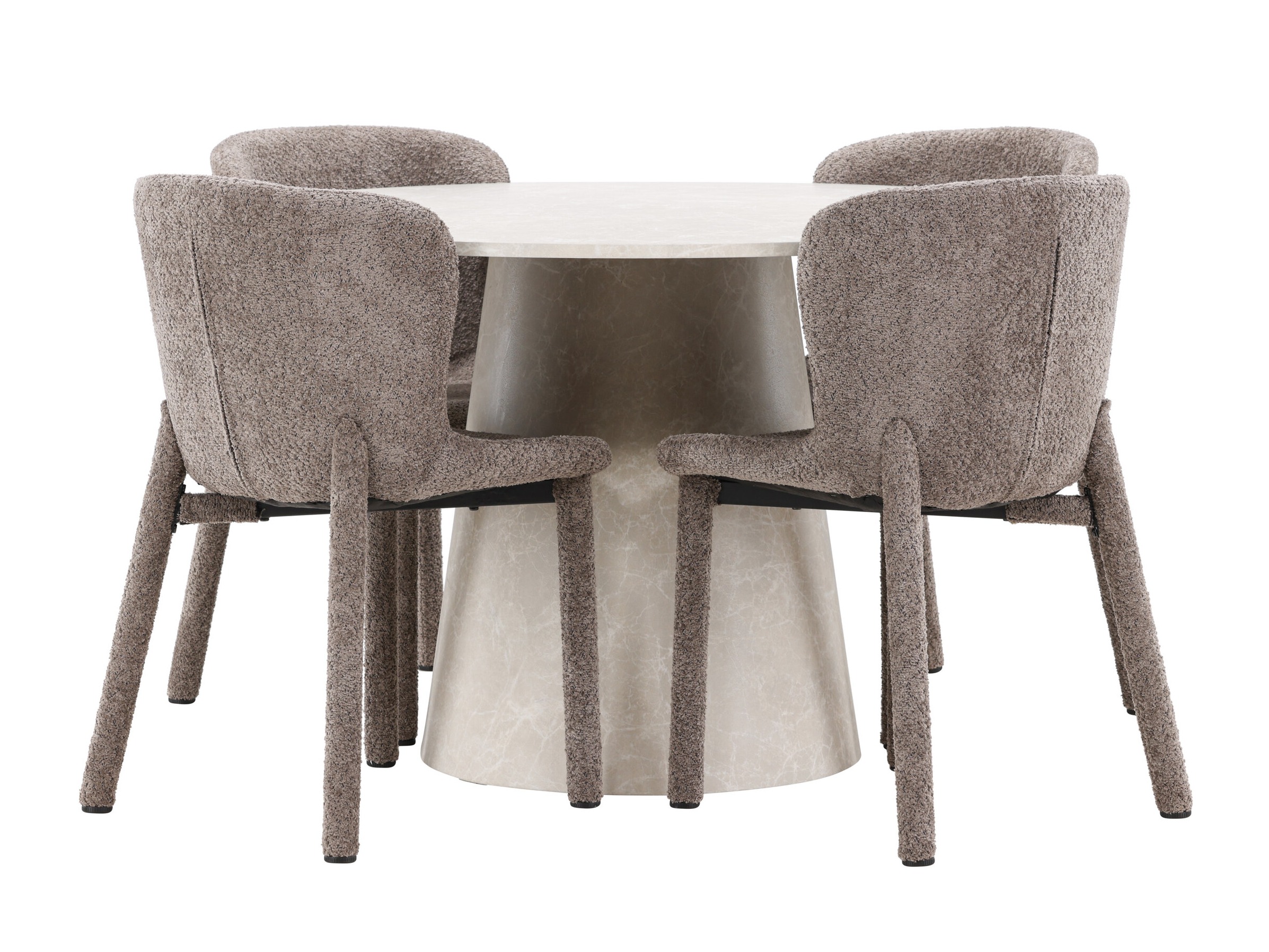 Jedilniški komplet Dallas 5023 (Rjava)