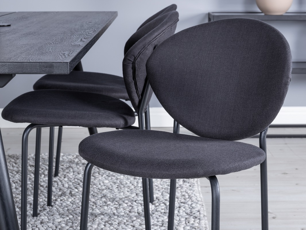 Jedilniški komplet Dallas 5025 (Črna)