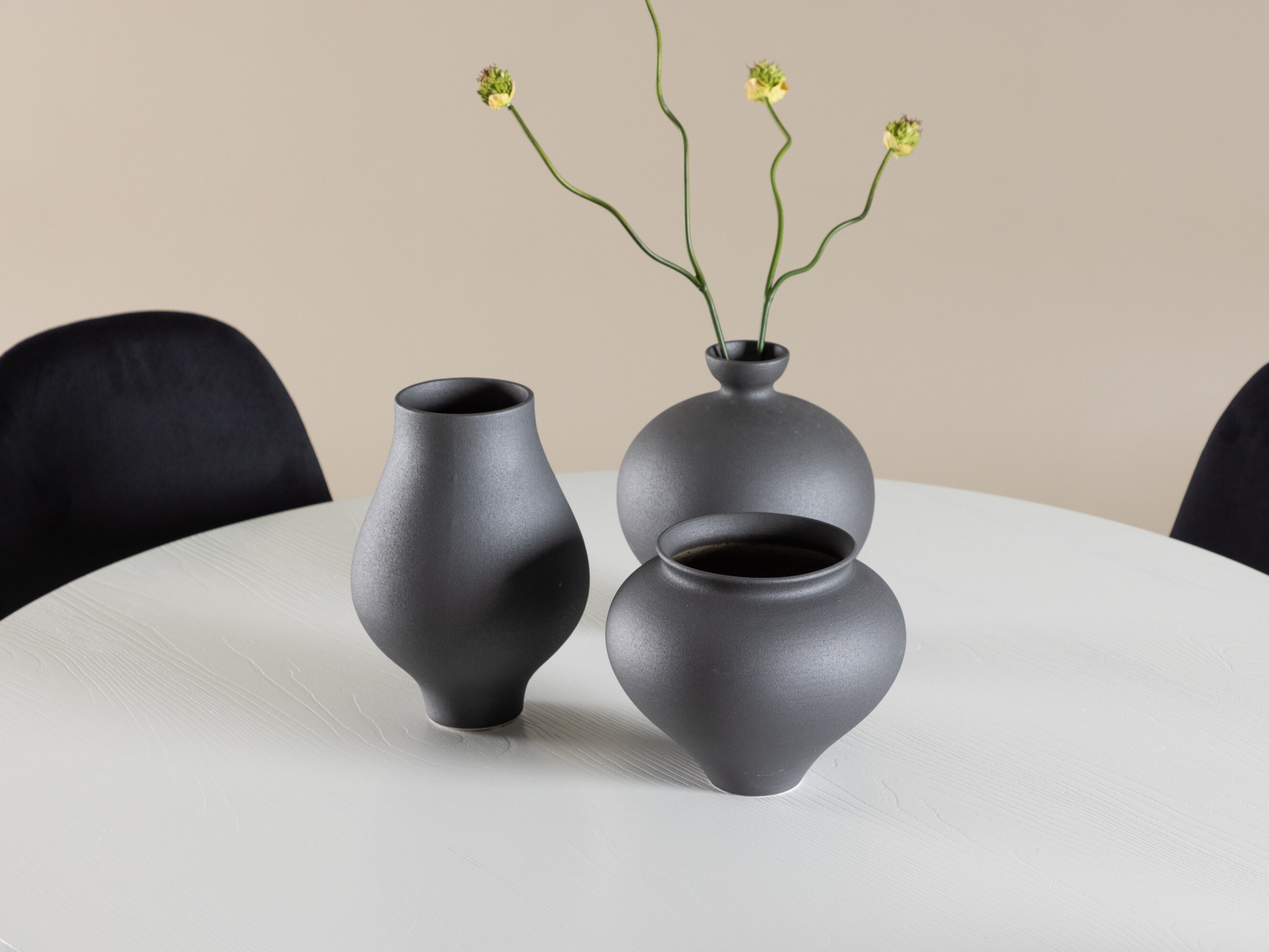 Jedilniški komplet Dallas 5028 (Črna)