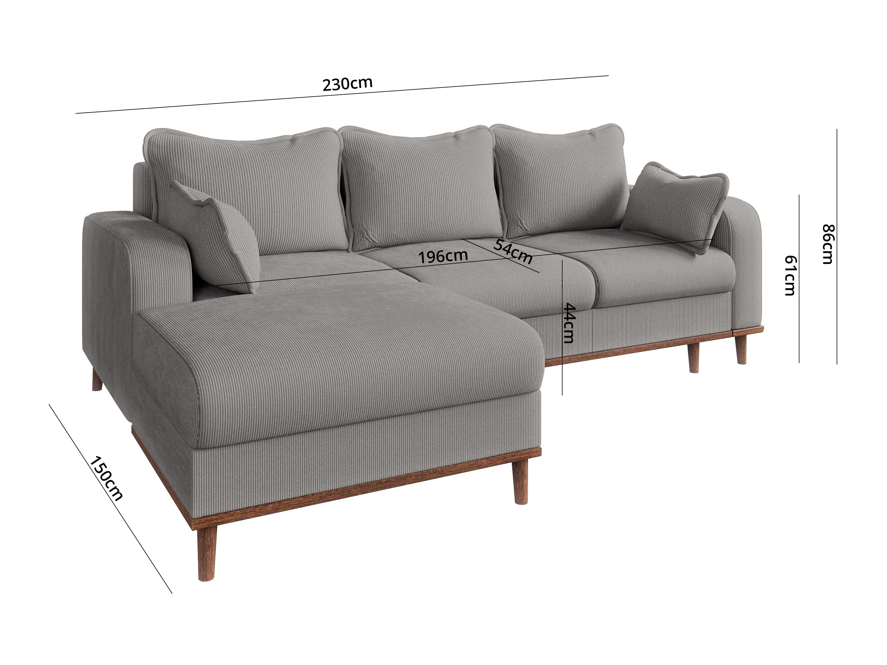 Kotna garnitura Rocklin 129 (Fjord 08)