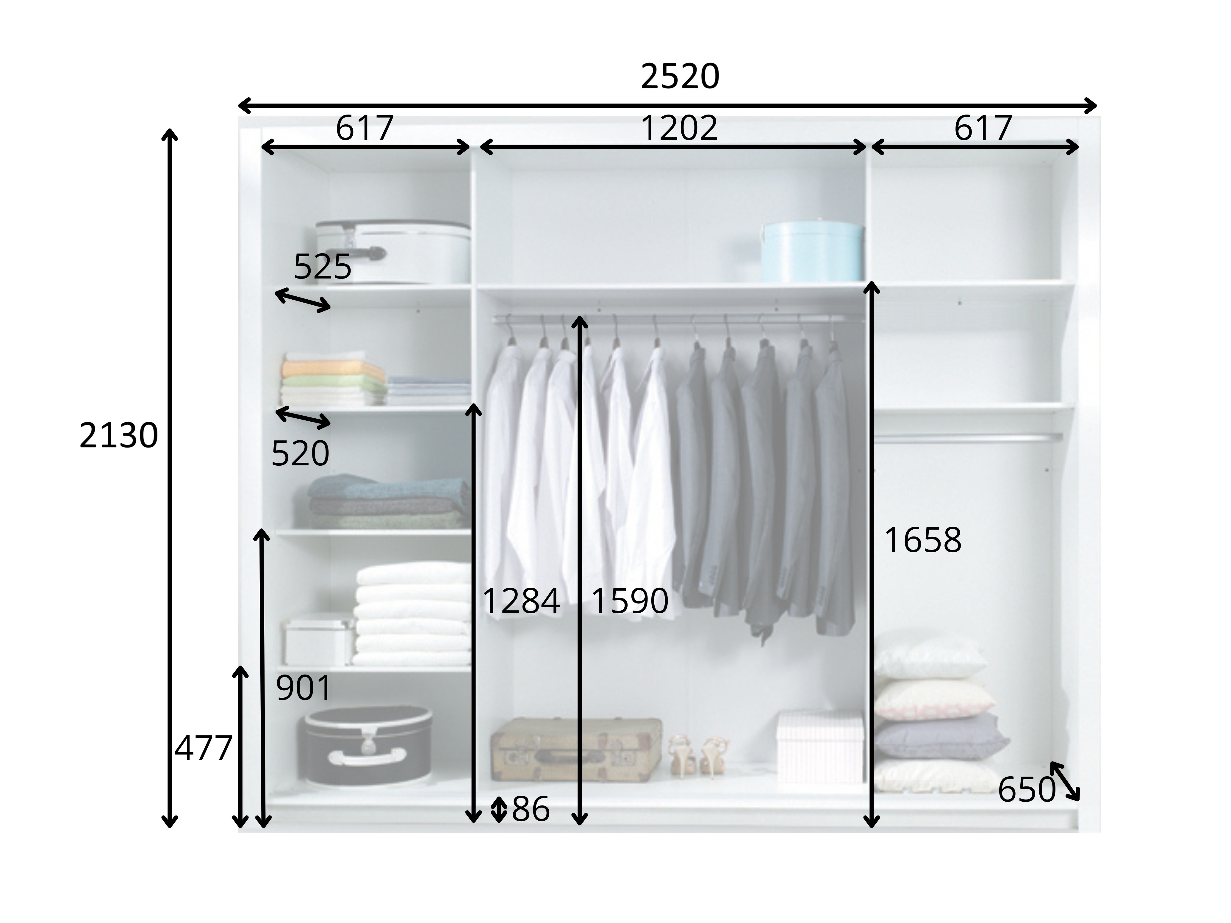 Garderobna omara Elbruvu 102