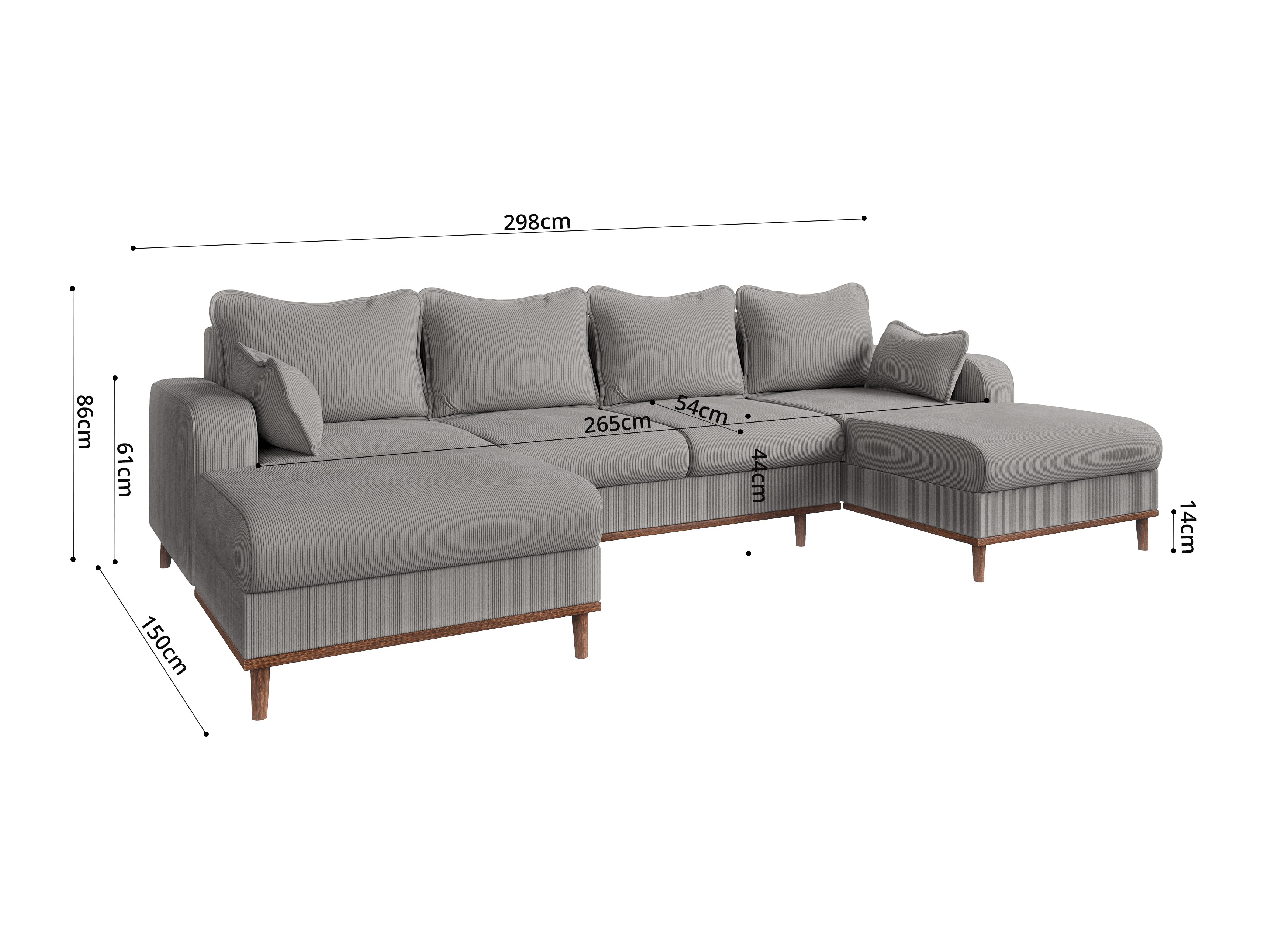 Kotna garnitura Rocklin 131 (Fjord 08)