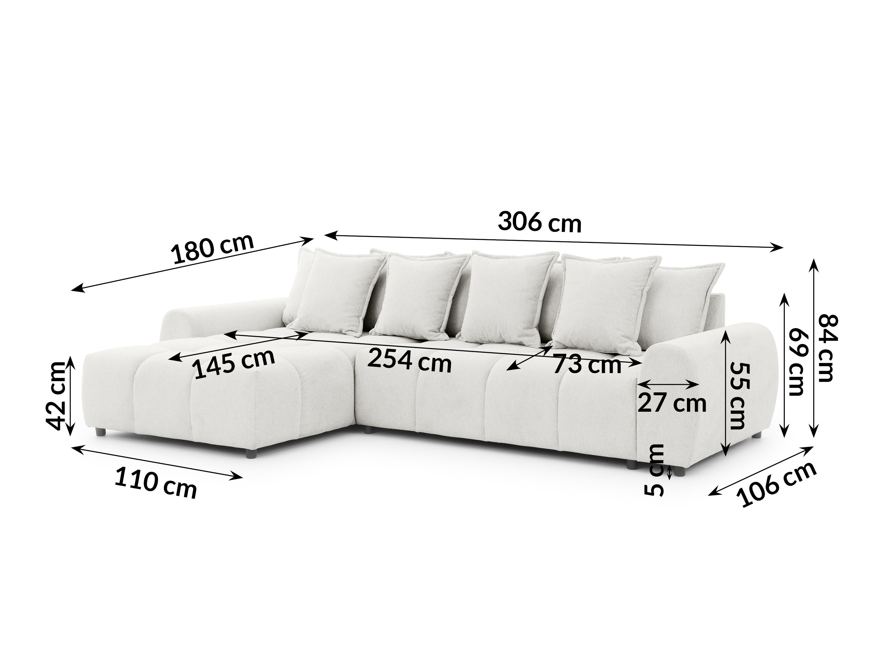 Kotna garnitura Rocklin 132 (Aragon 01)