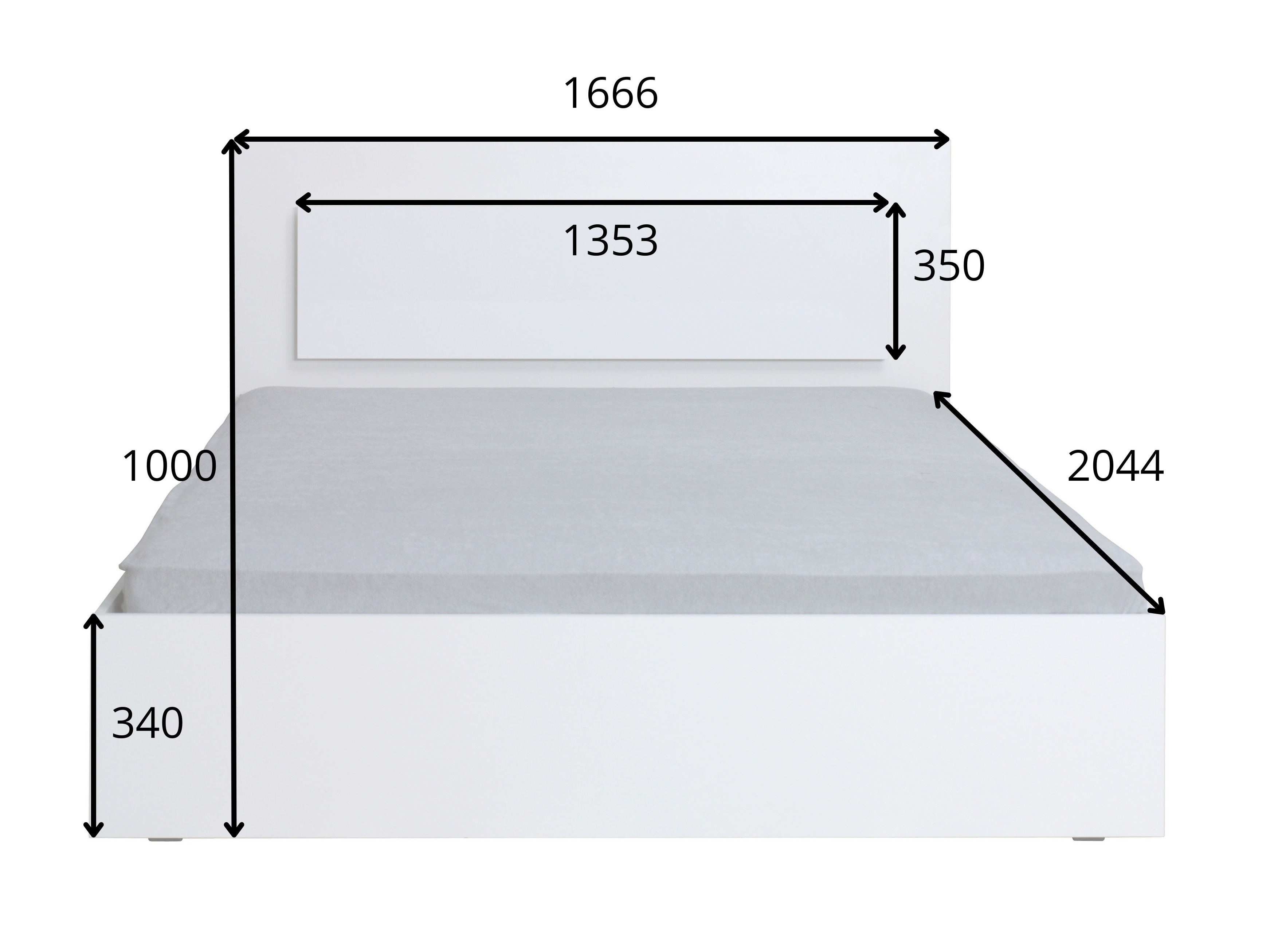 Postelja Elbruvu 100