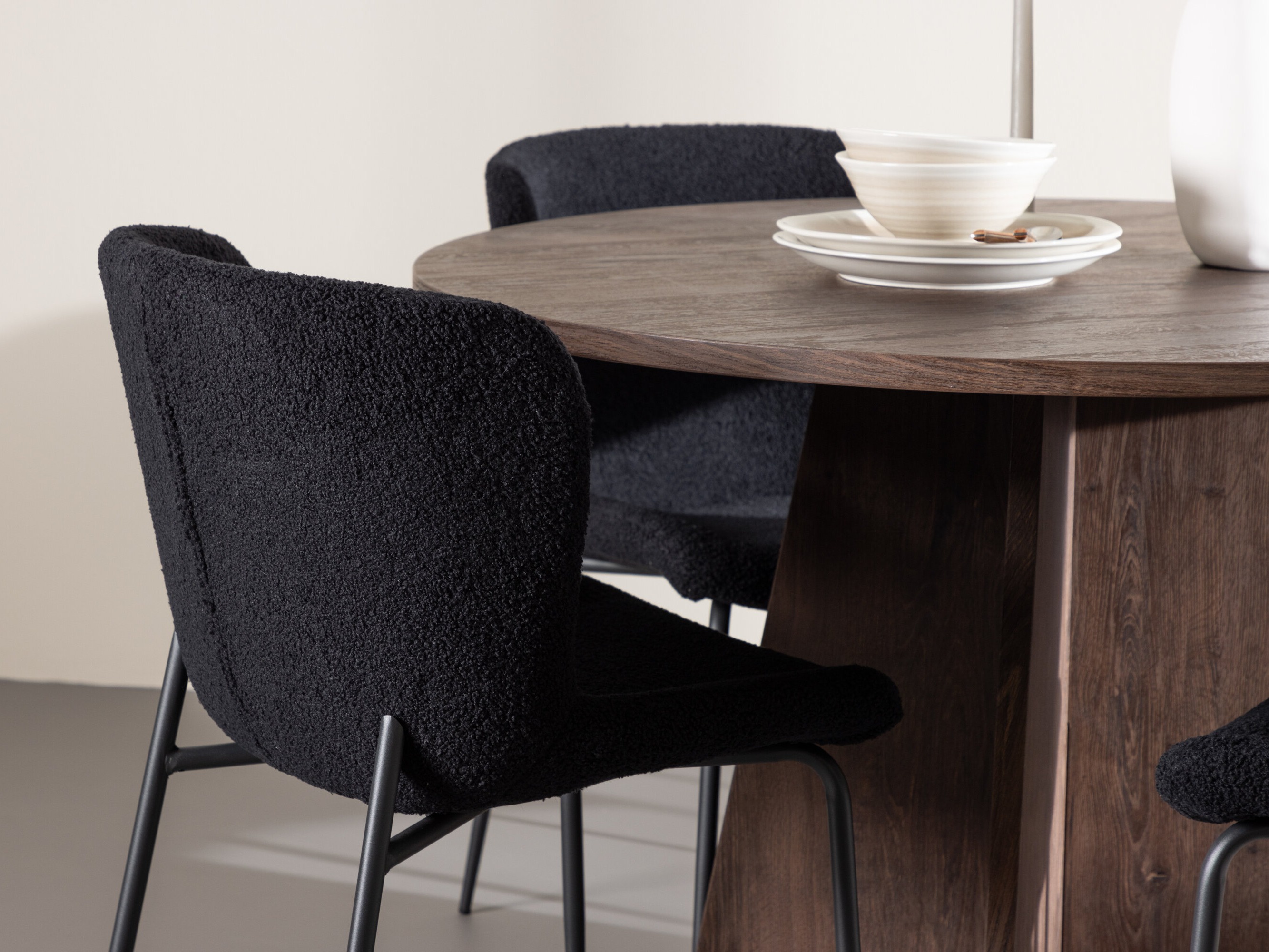 Jedilniški komplet Dallas 5051 (Črna)