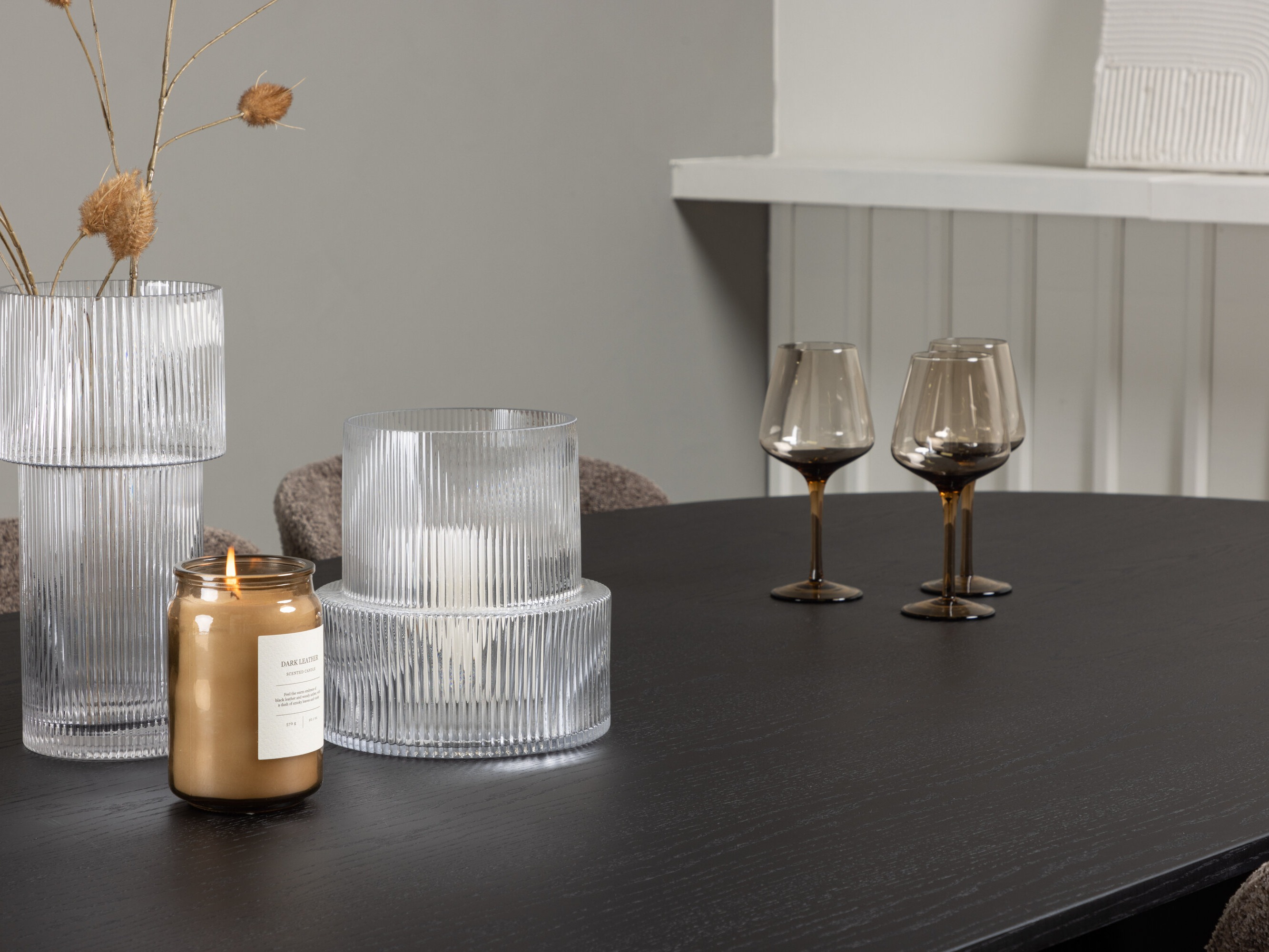 Jedilniški komplet Dallas 5052 (Rjava)