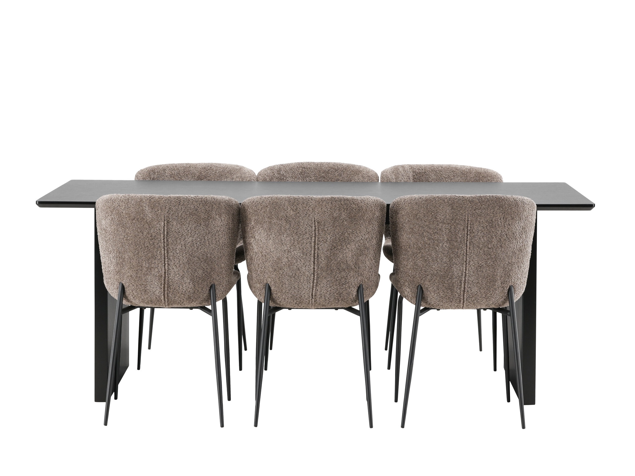 Jedilniški komplet Dallas 5066 (Rjava)