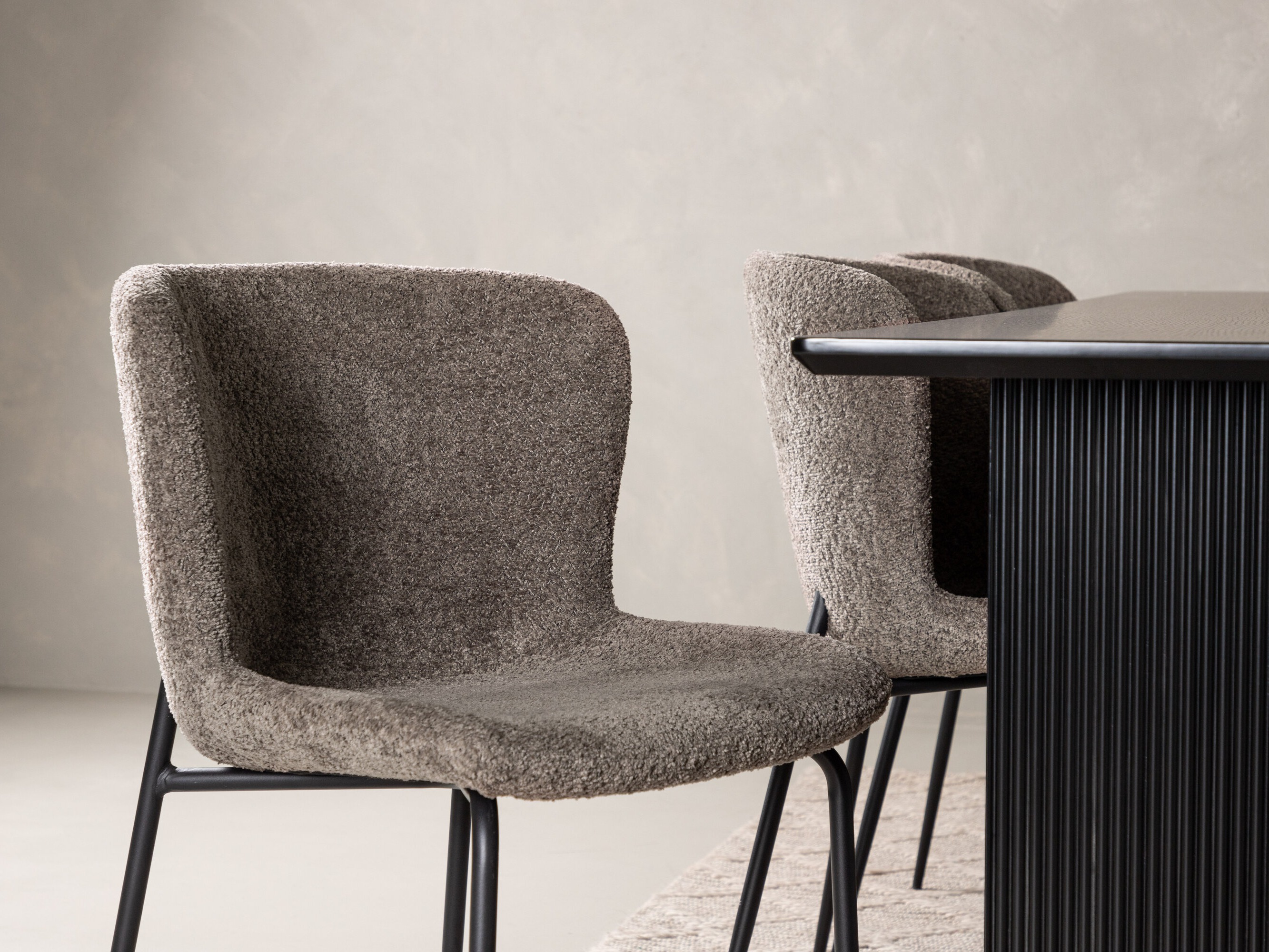 Jedilniški komplet Dallas 5066 (Rjava)