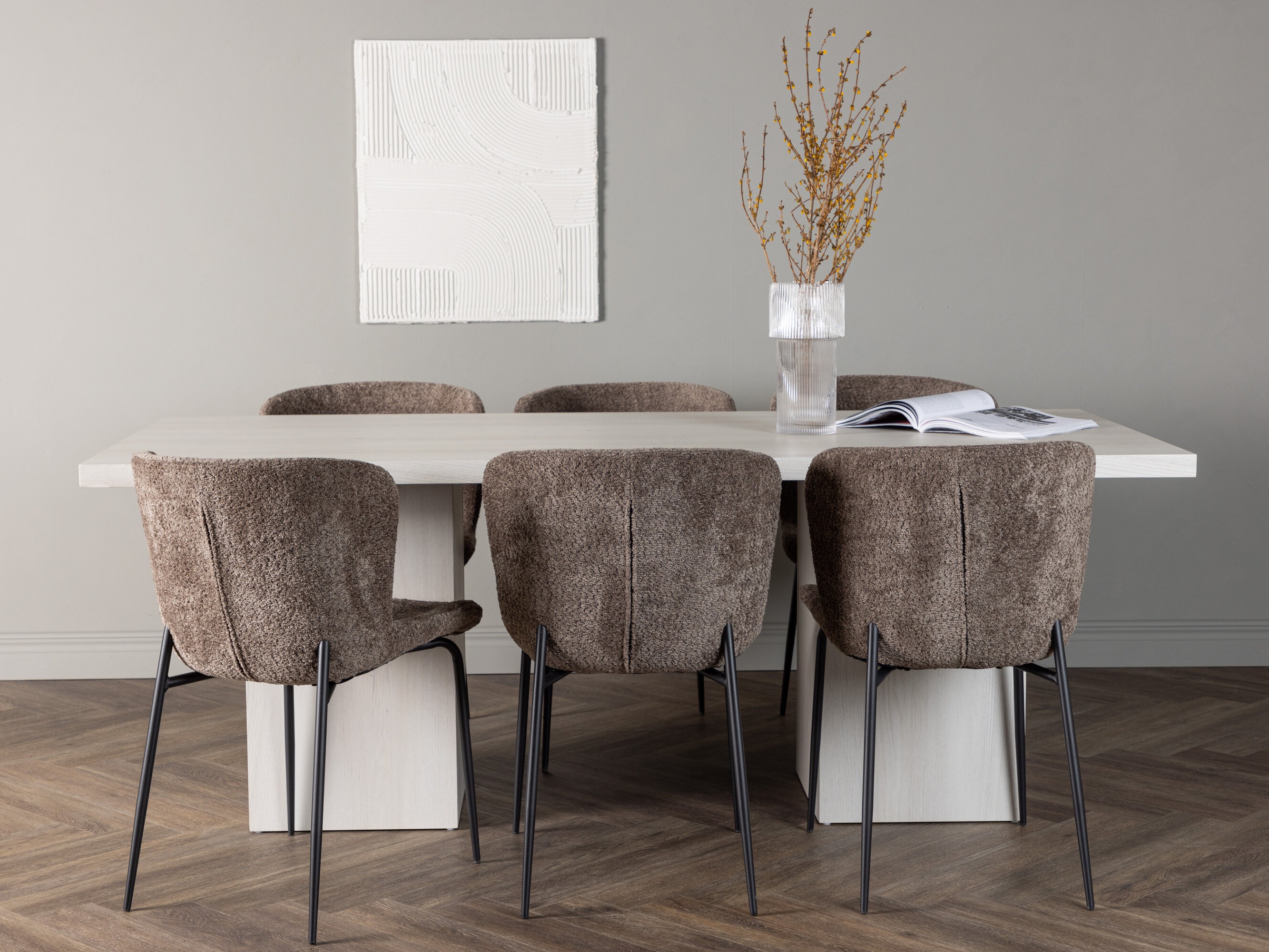 Jedilniški komplet Dallas 5080 (Rjava)