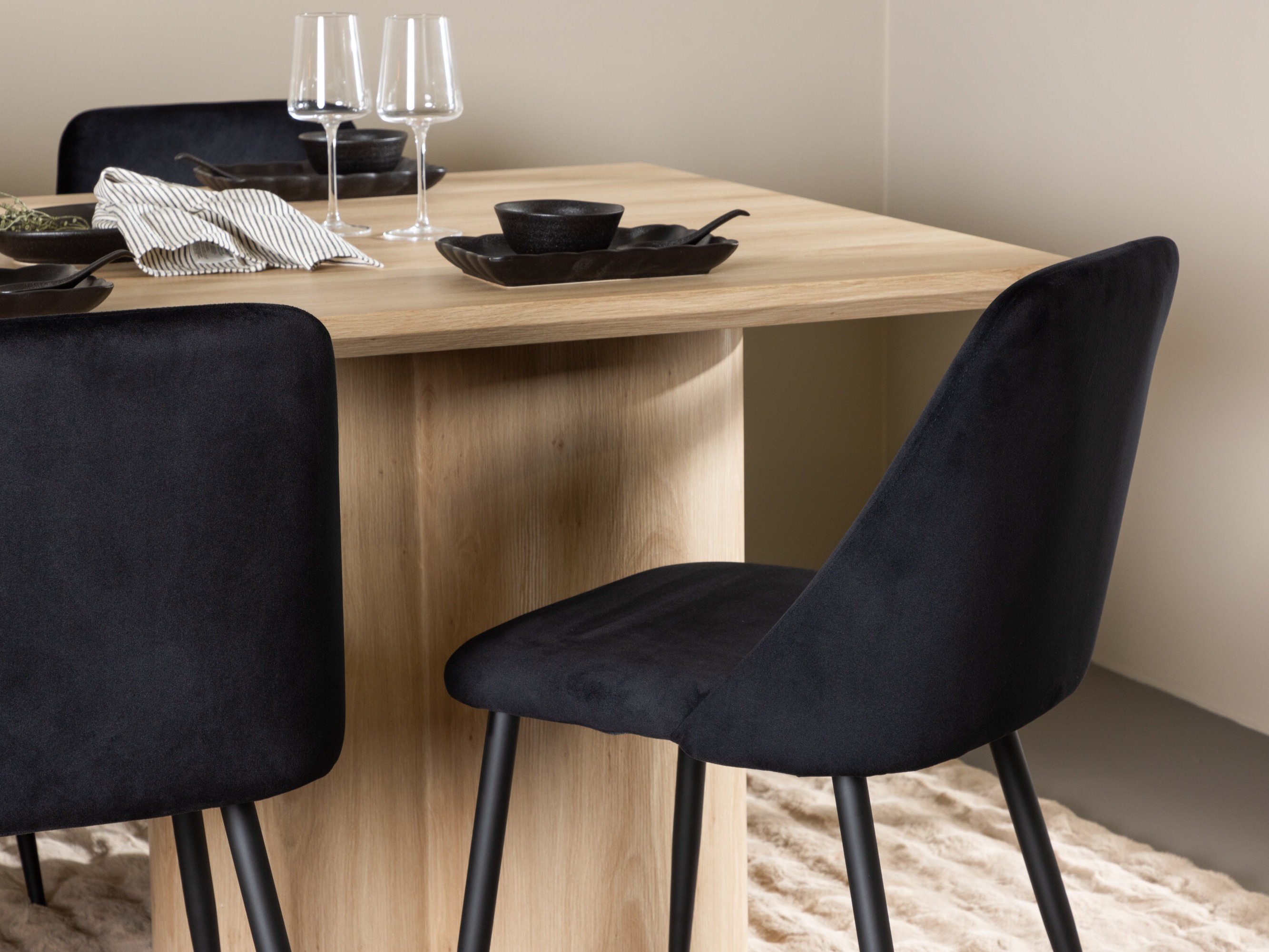 Jedilniški komplet Dallas 5182 (Svetel les)