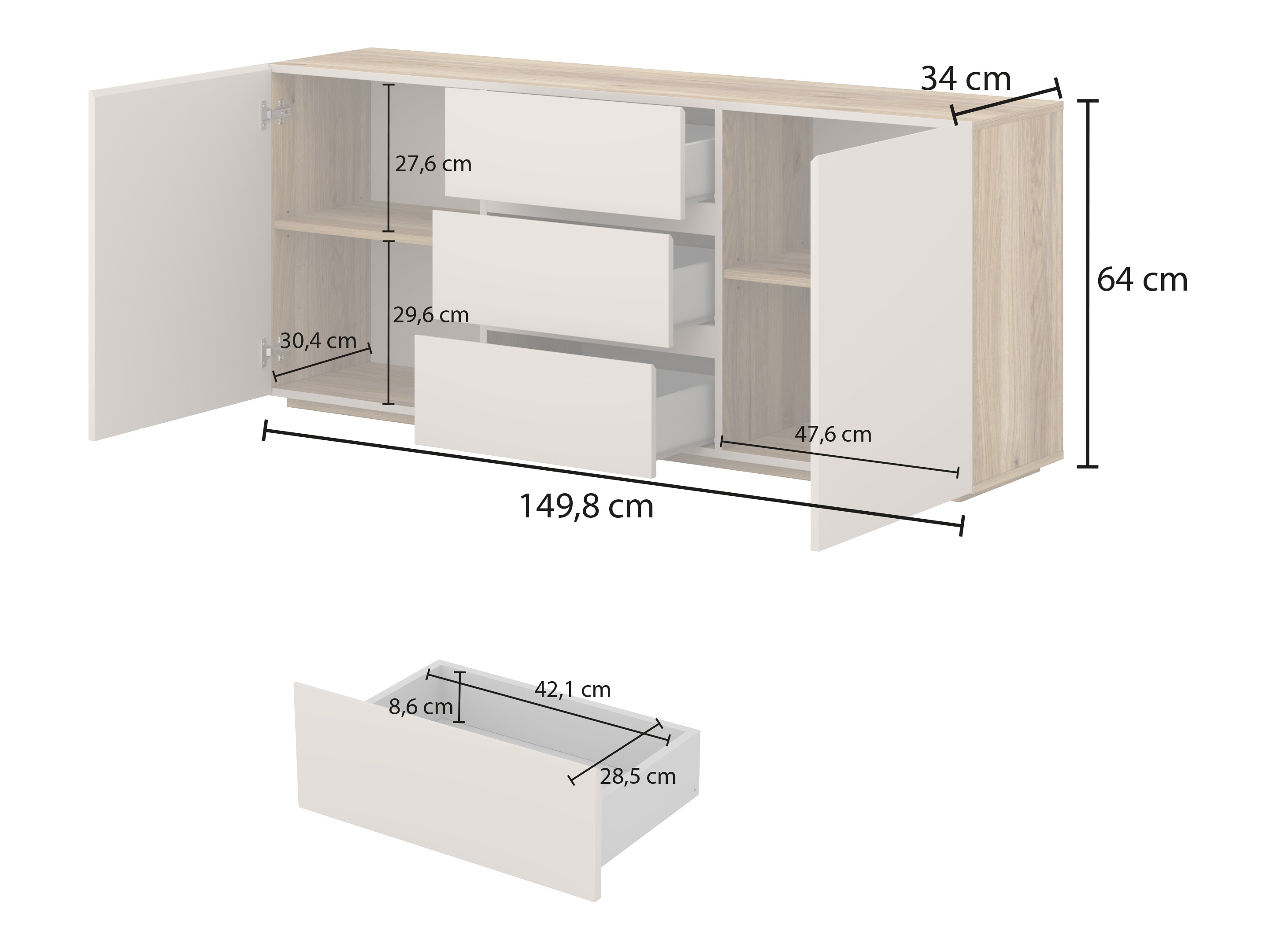 Komplet za dnevno sobo Alsono 105