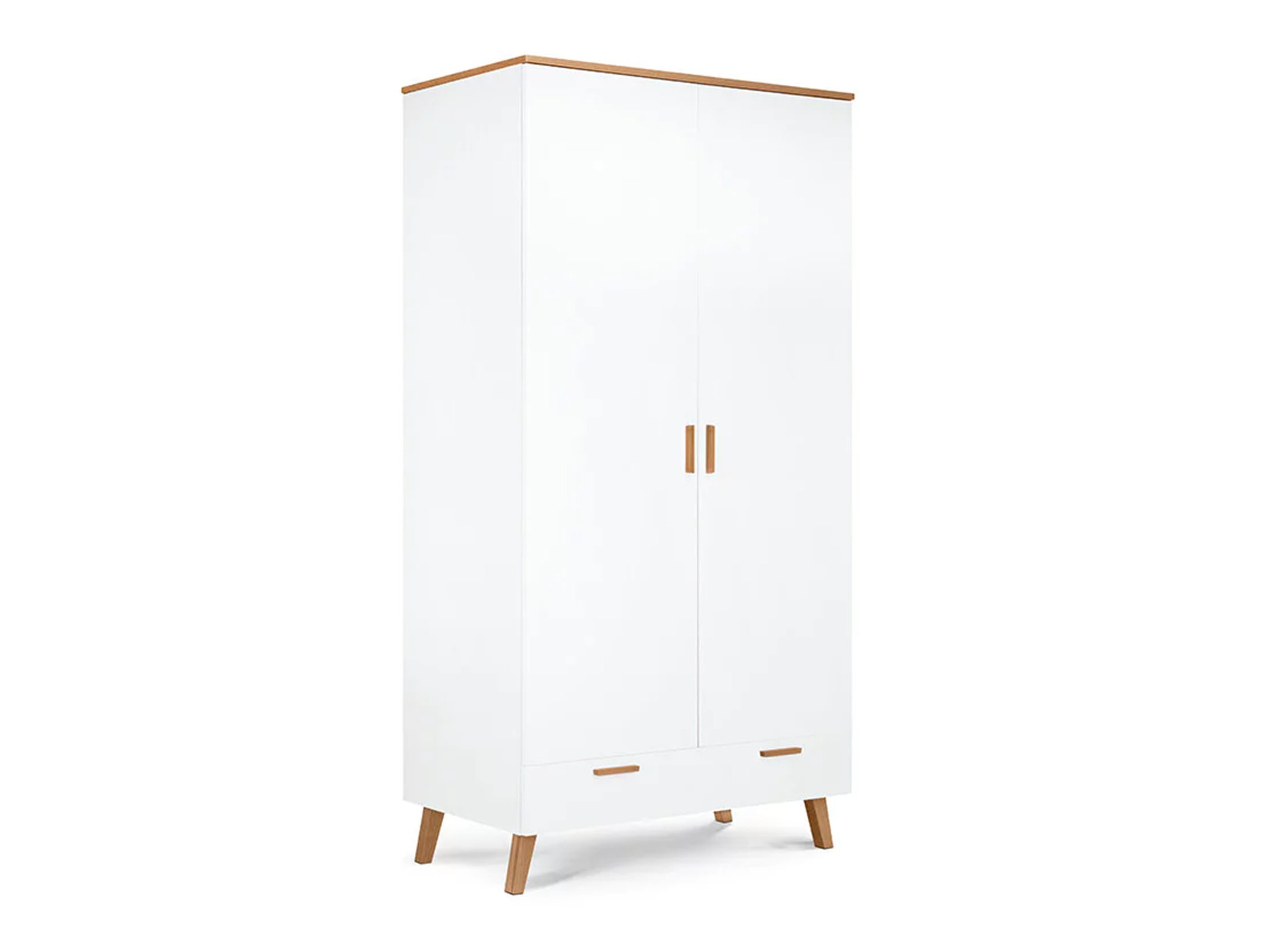 Garderobna omara Fivbeli 109 (Bela + Hrast)