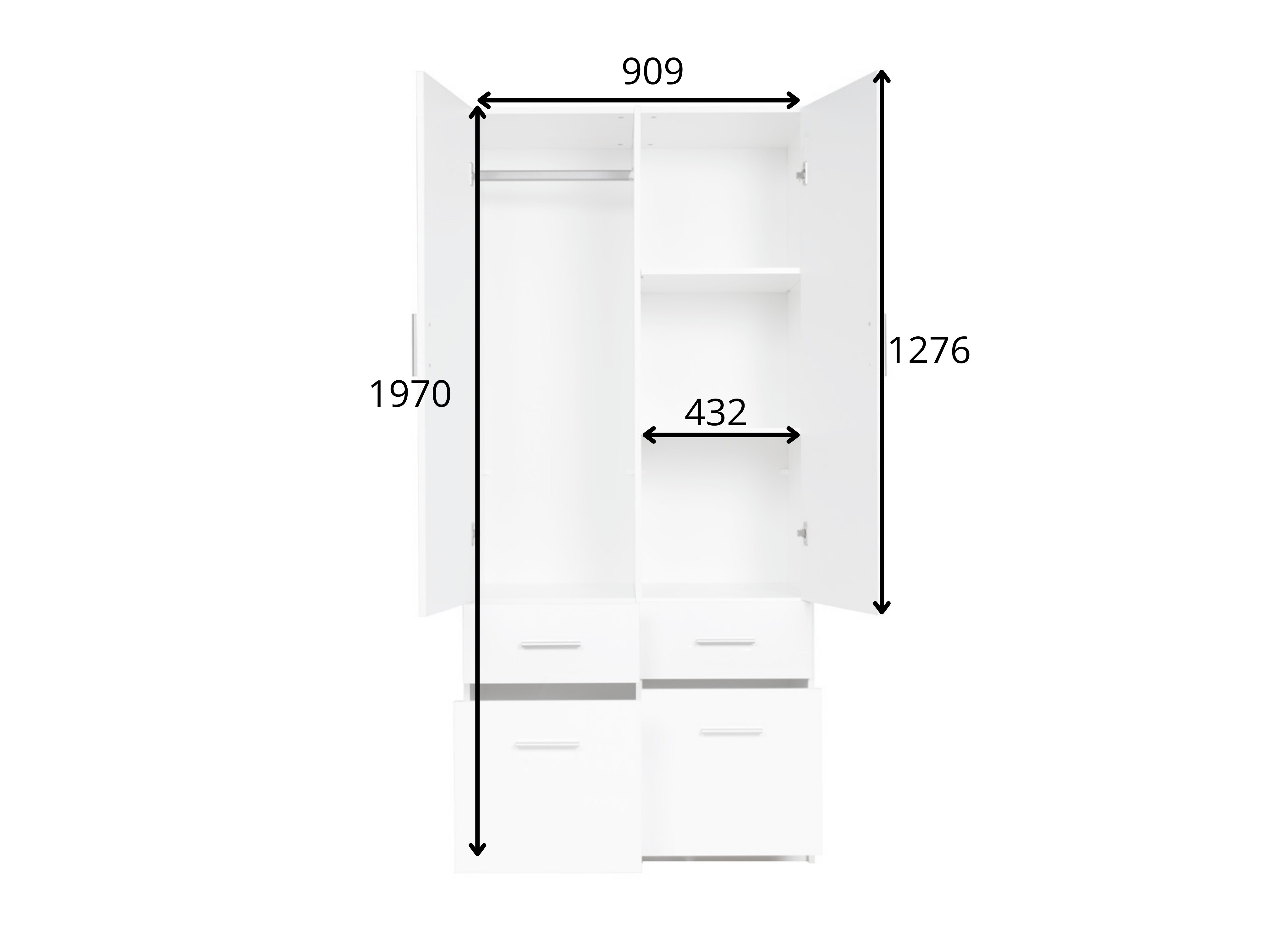 Garderobna omara Tenloru 102