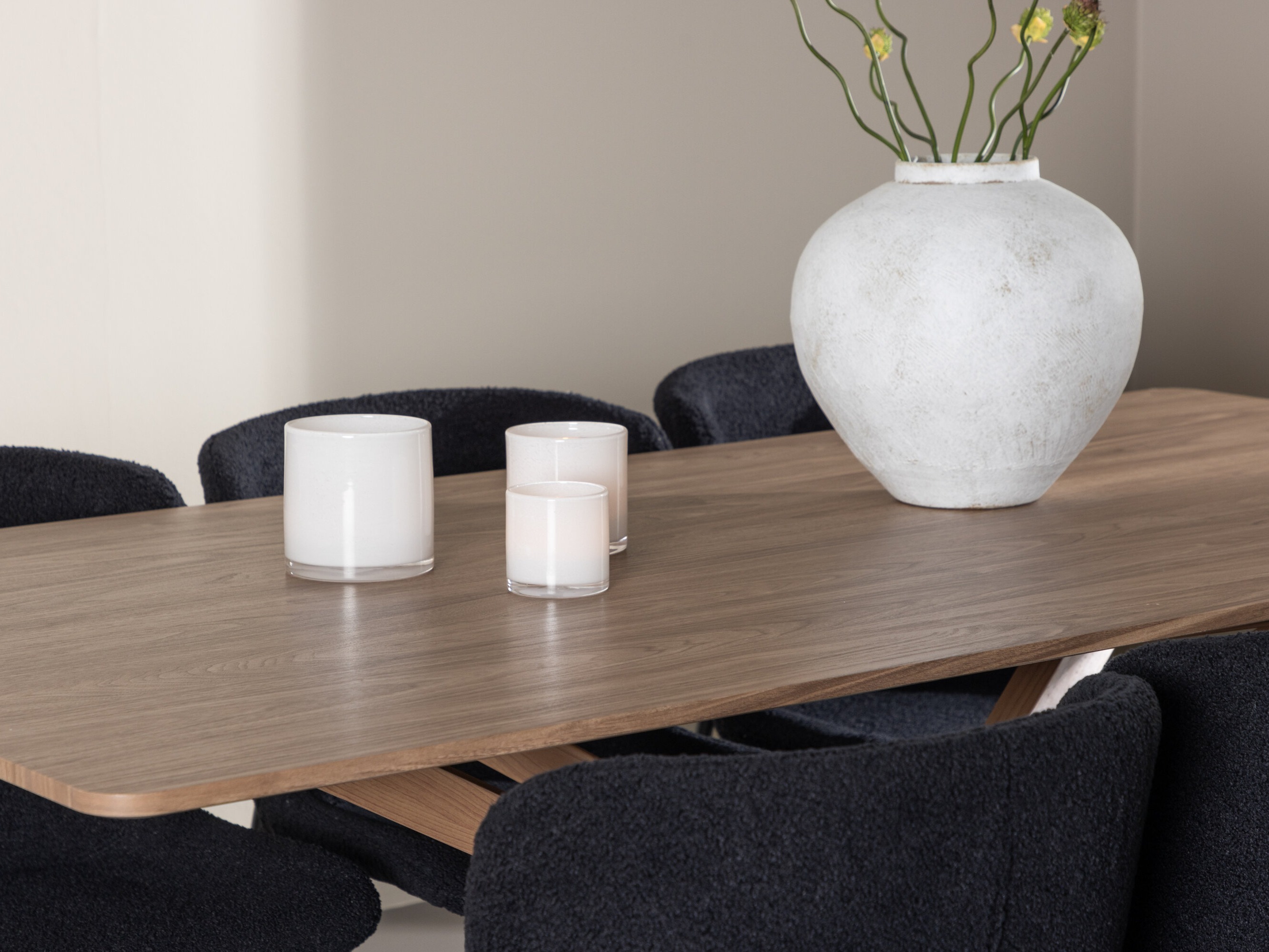 Jedilniški komplet Dallas 5102 (Črna)