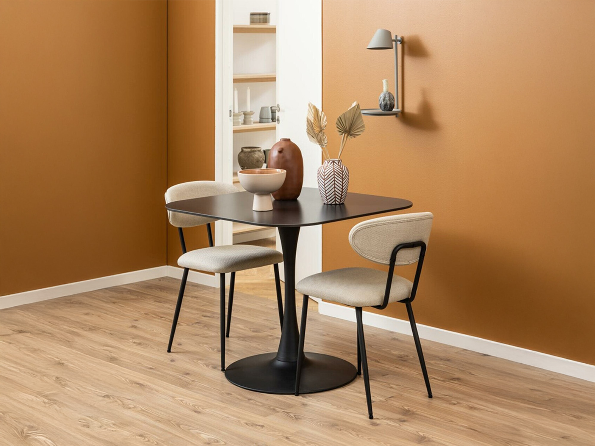 Miza Norsica 690 (Črna + Črni marmor)