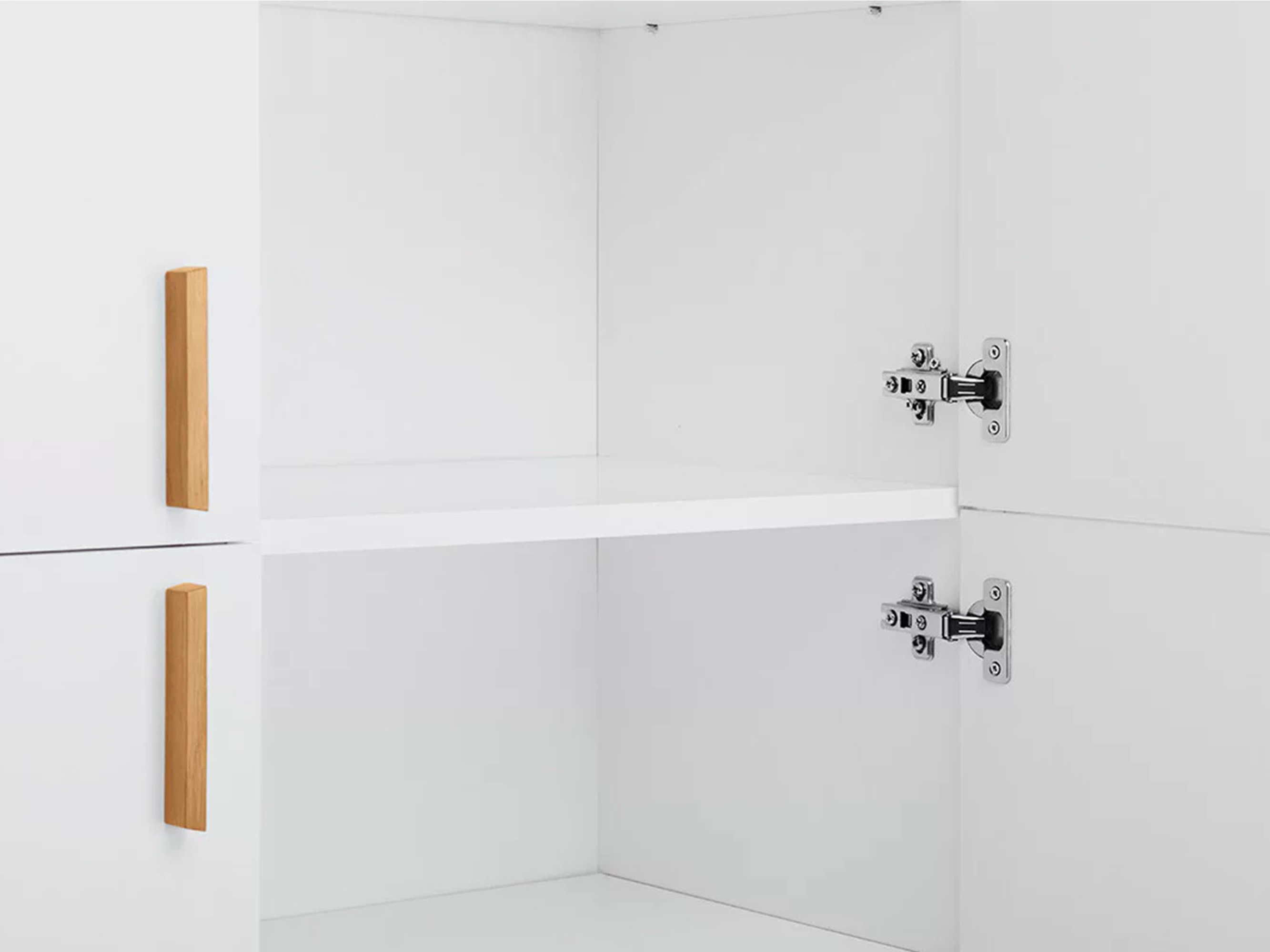 Omarica Fivbeli 107 (Bela + Hrast)