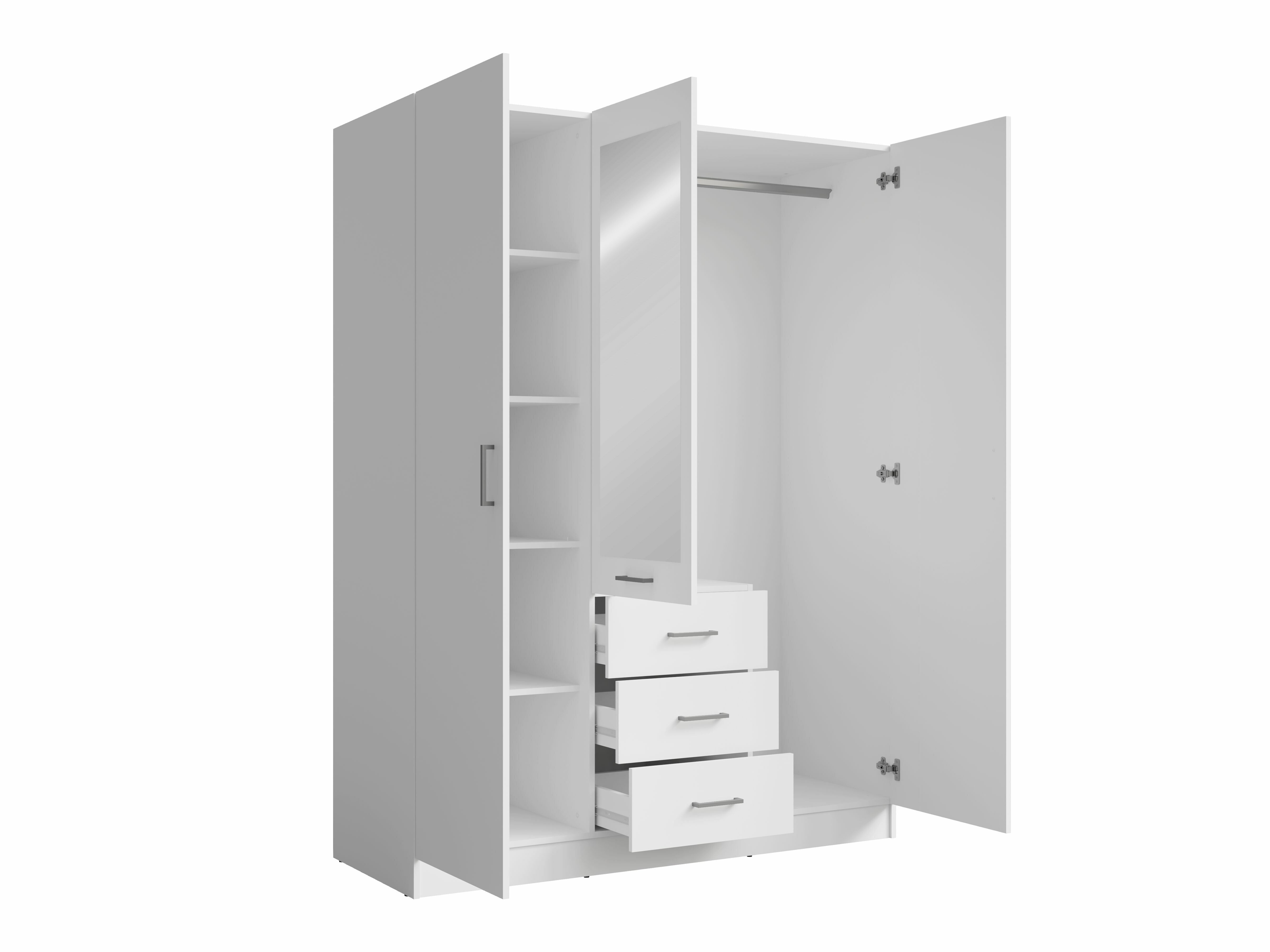 Garderobna omara Baytown 187 (Bela)