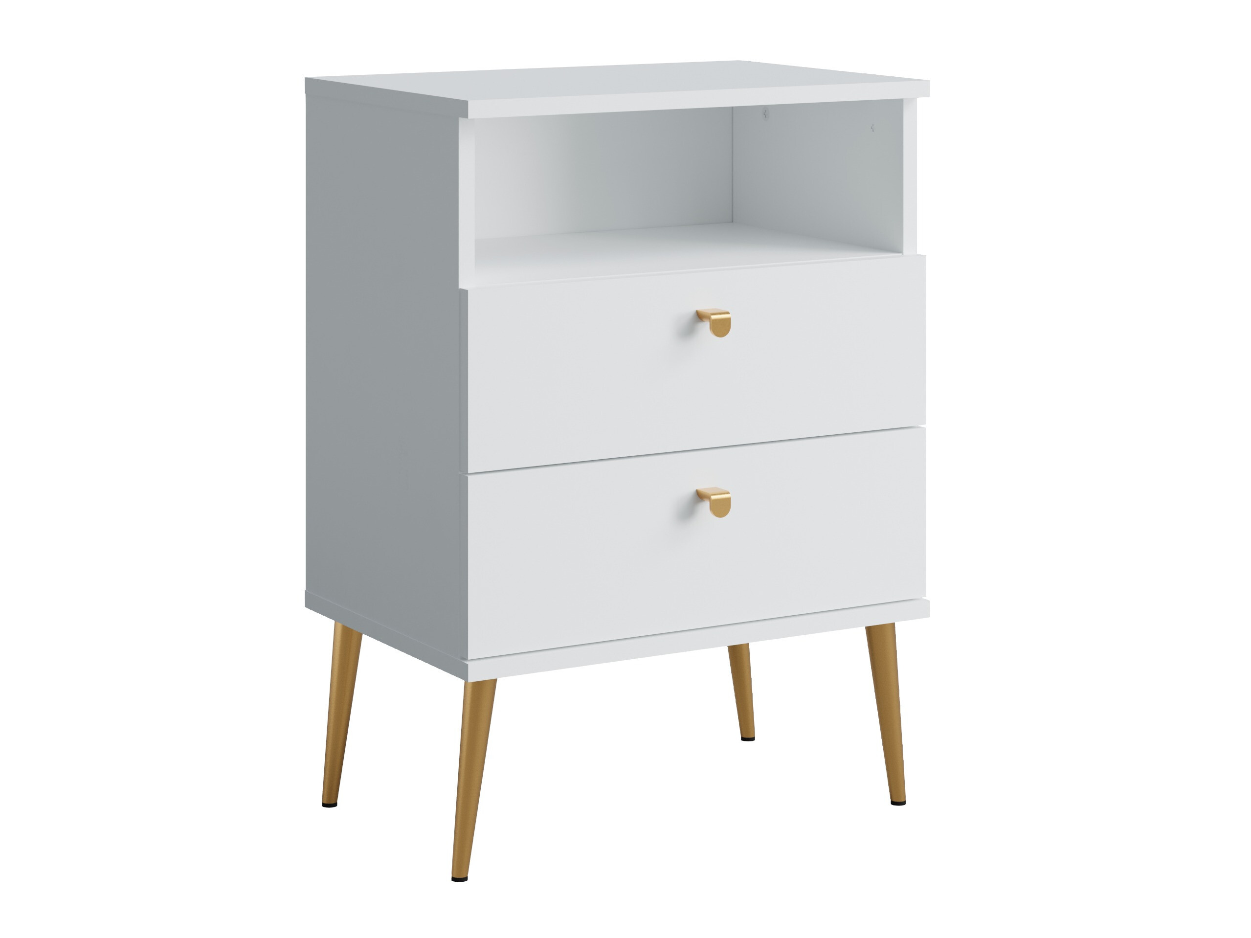 Nočna omarica Baytown 184 (Bela)