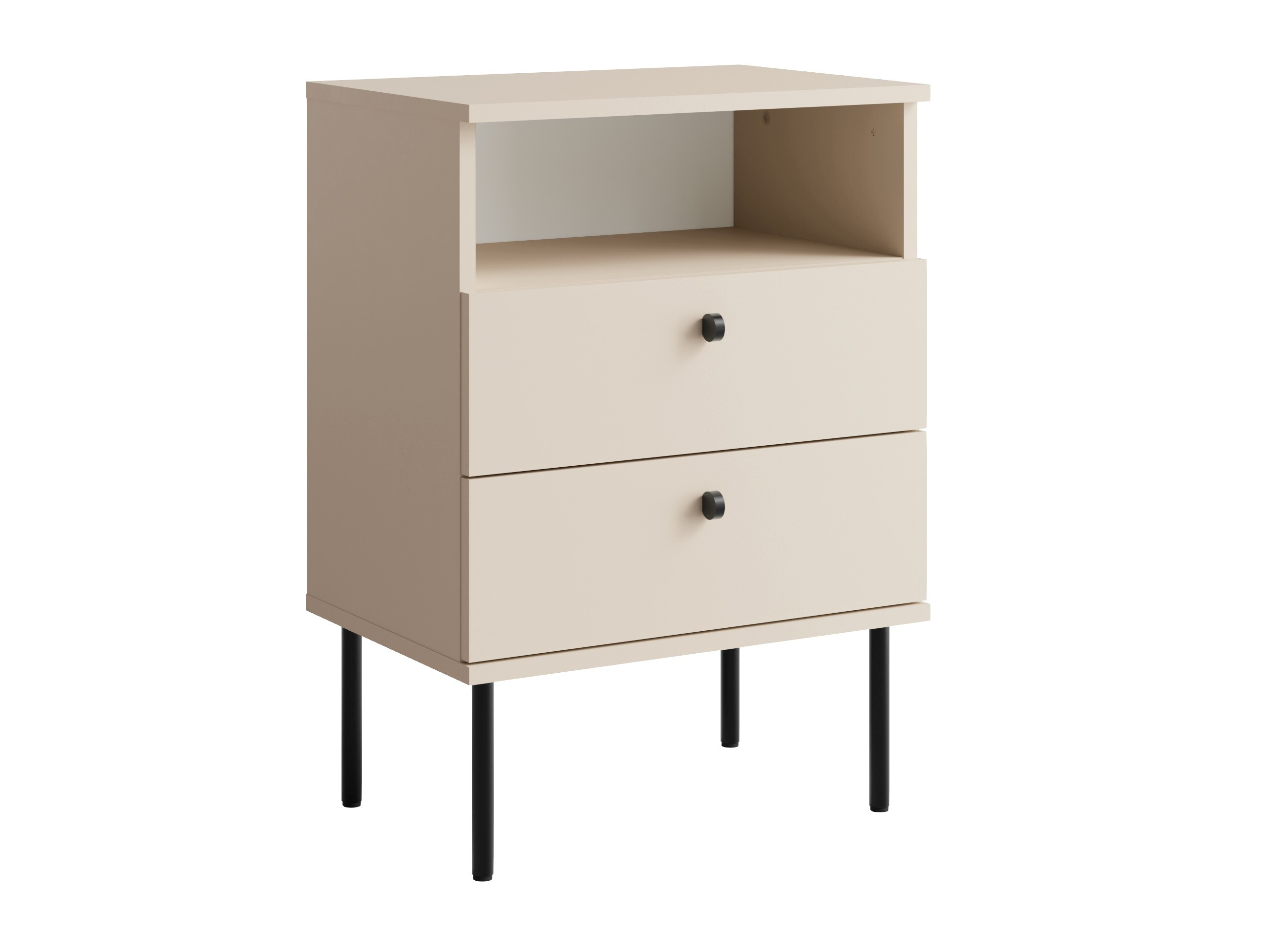 Nočna omarica Baytown 185 (Bež)