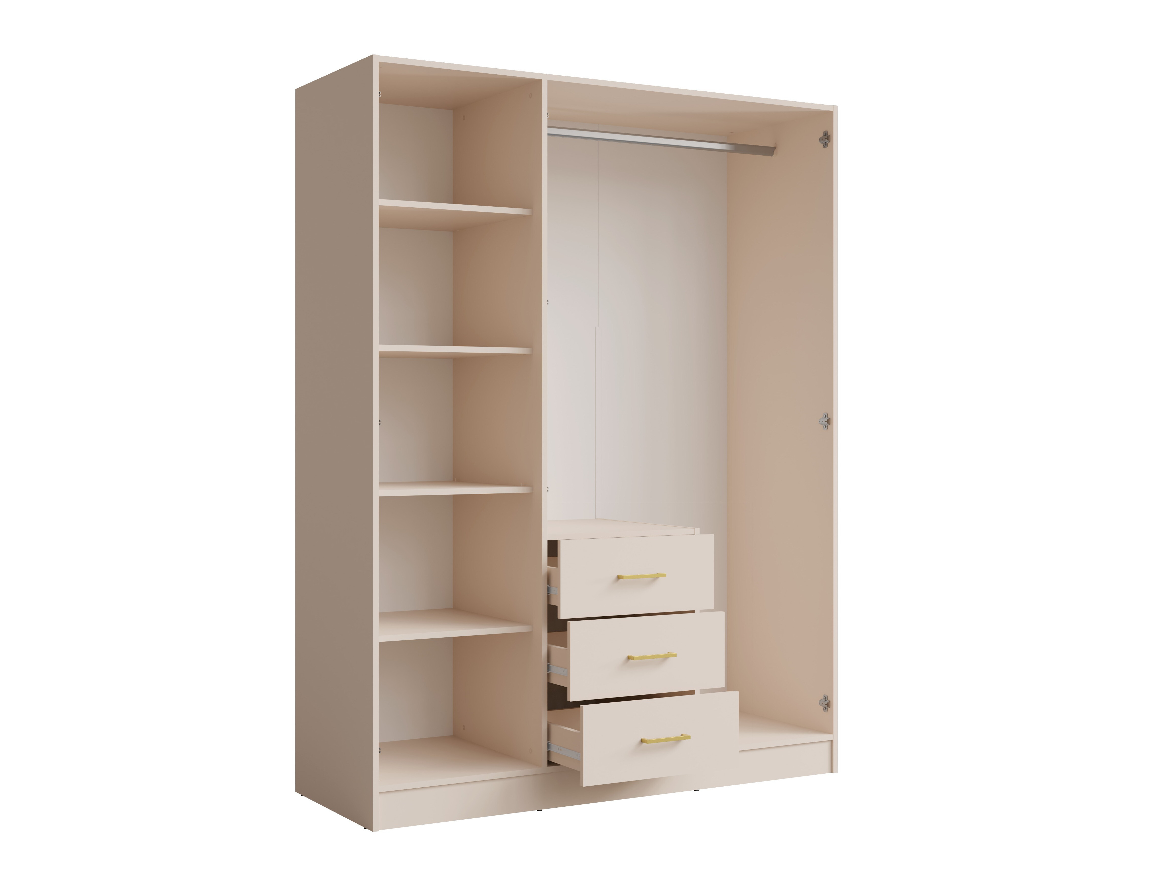 Garderobna omara Baytown 187 (Bež)