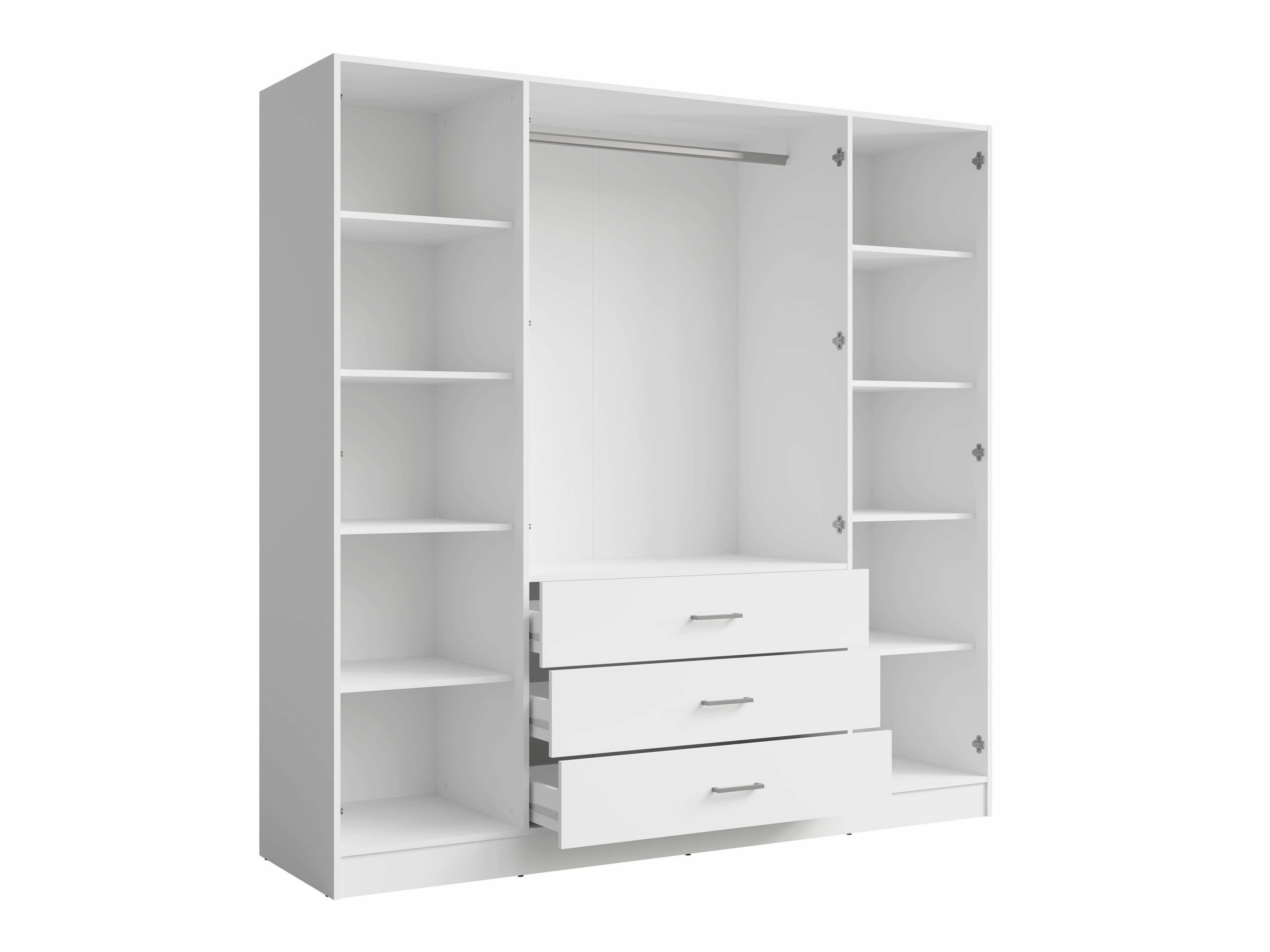 Garderobna omara Baytown 188 (Bela)