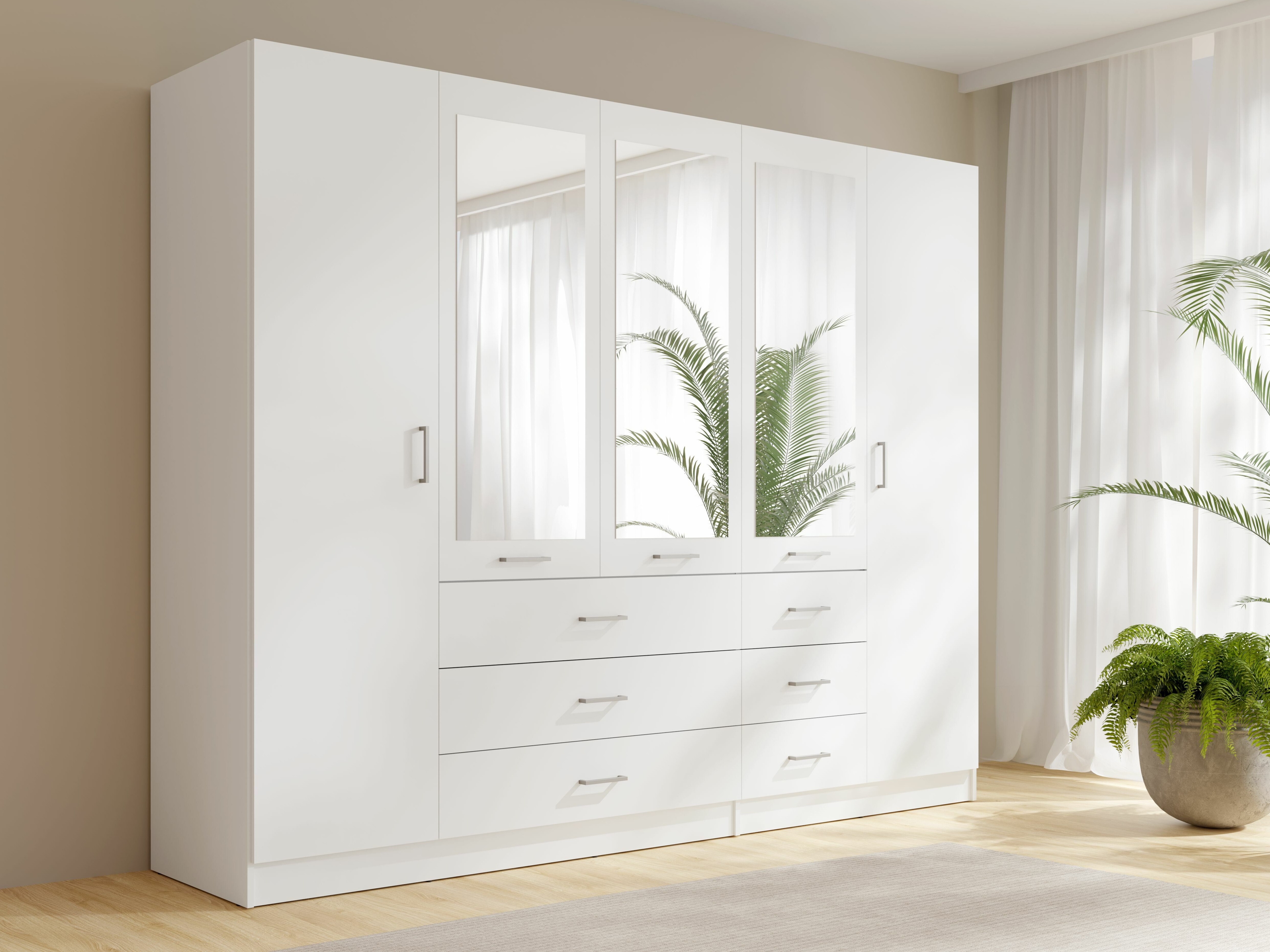 Garderobna omara Baytown 189 (Bela)