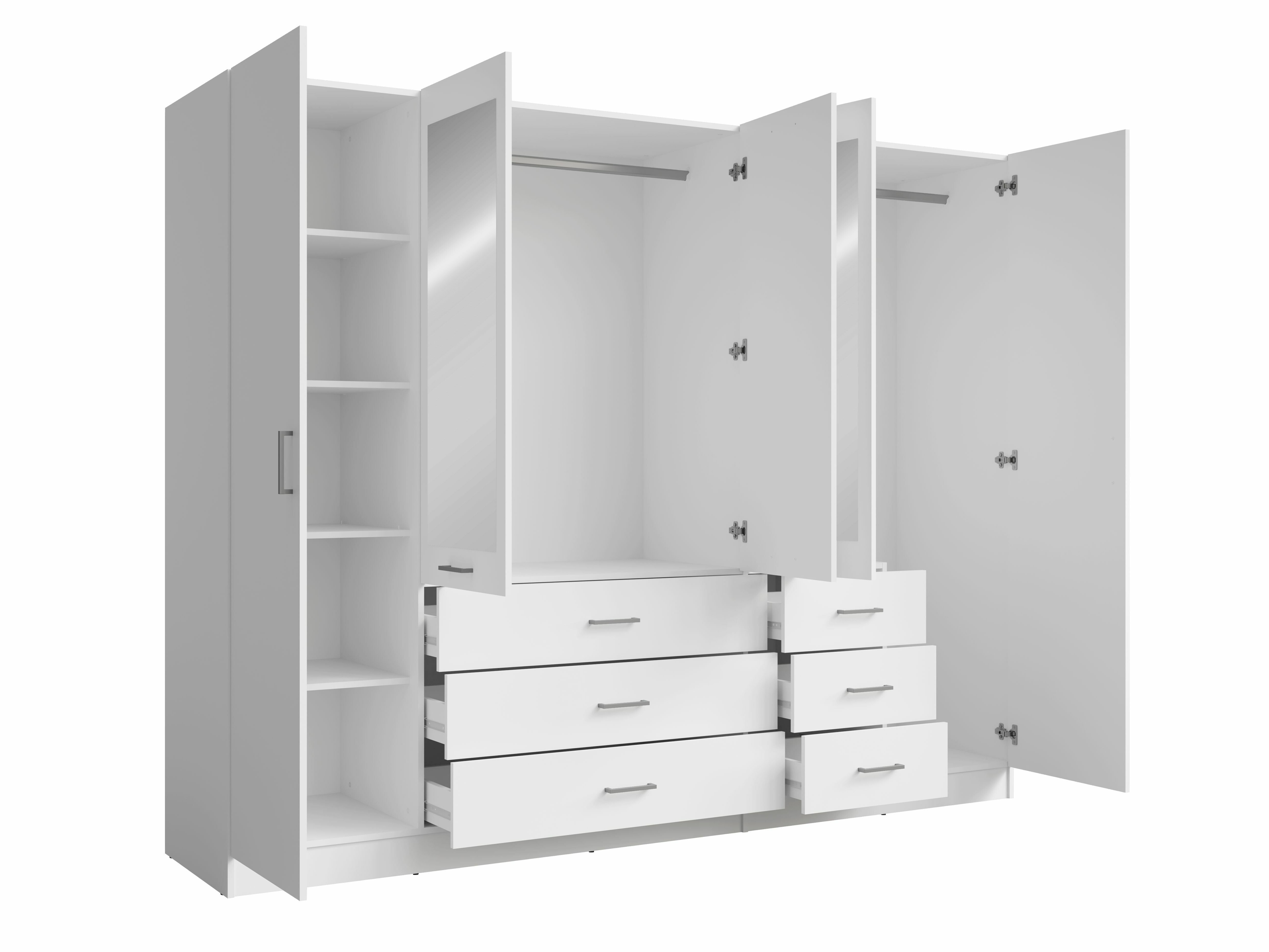 Garderobna omara Baytown 189 (Bela)