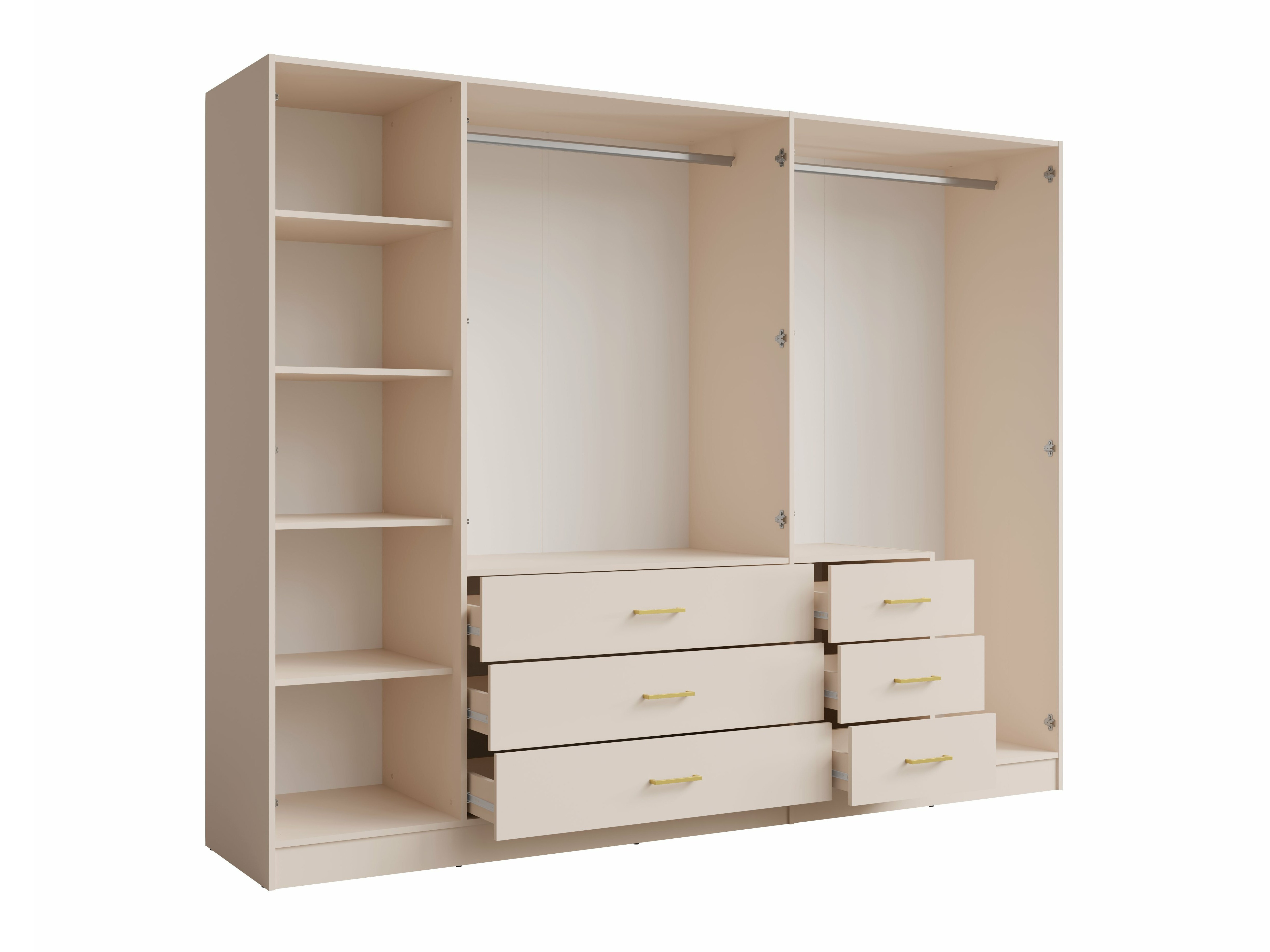 Garderobna omara Baytown 189 (Bež)