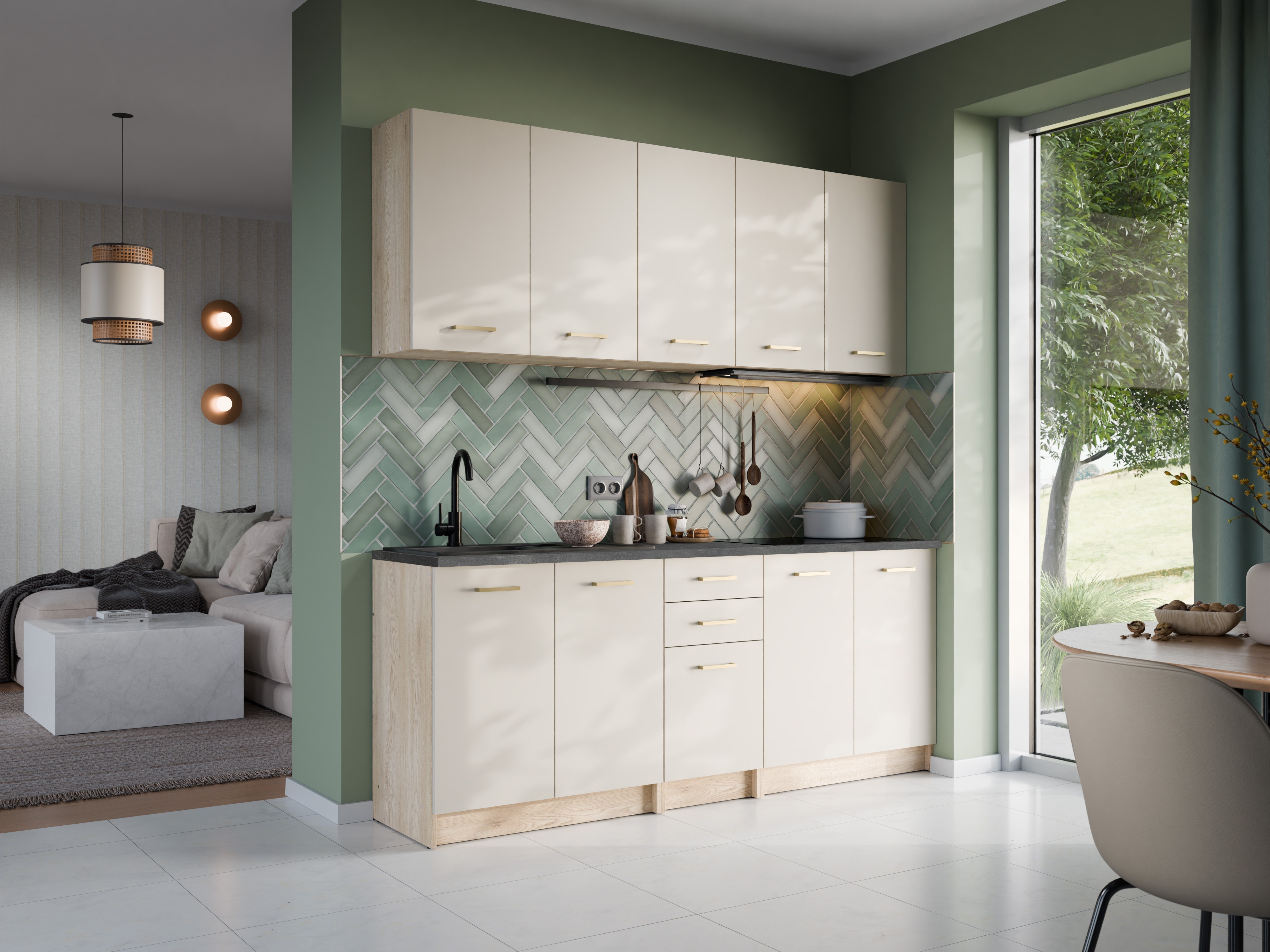 Modularni kuhinjski komplet Quti 122