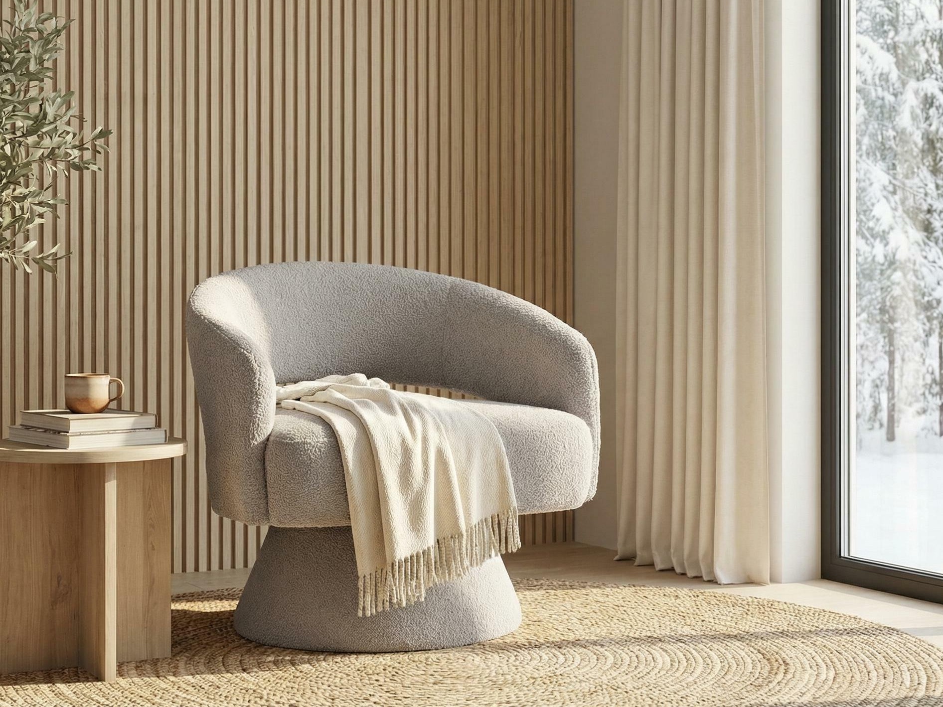 Fotelj Comfivo 475 (Siva)