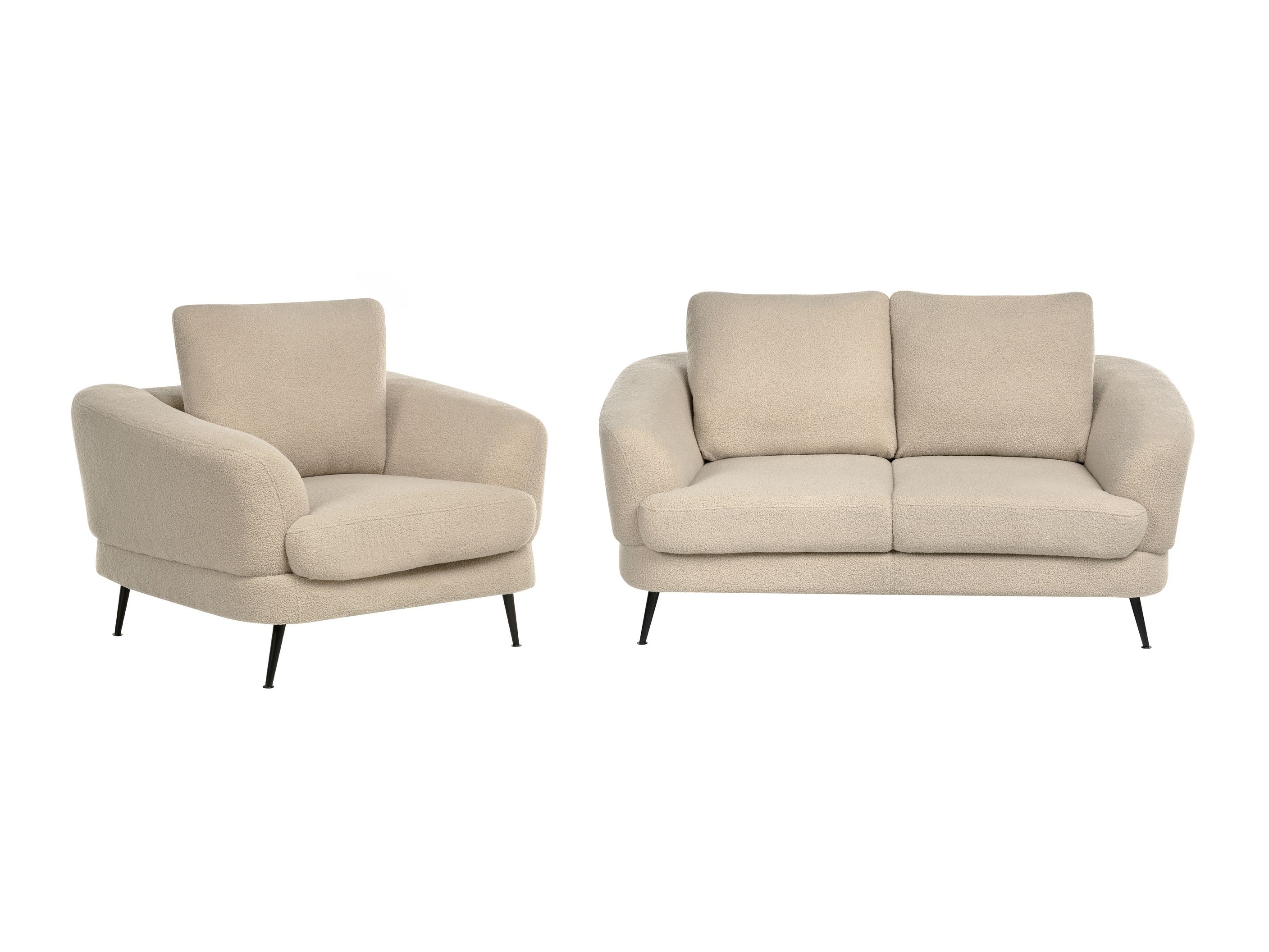 Komplet oblazinjenega pohištva Berwyn 2902 (Svetlo bež)