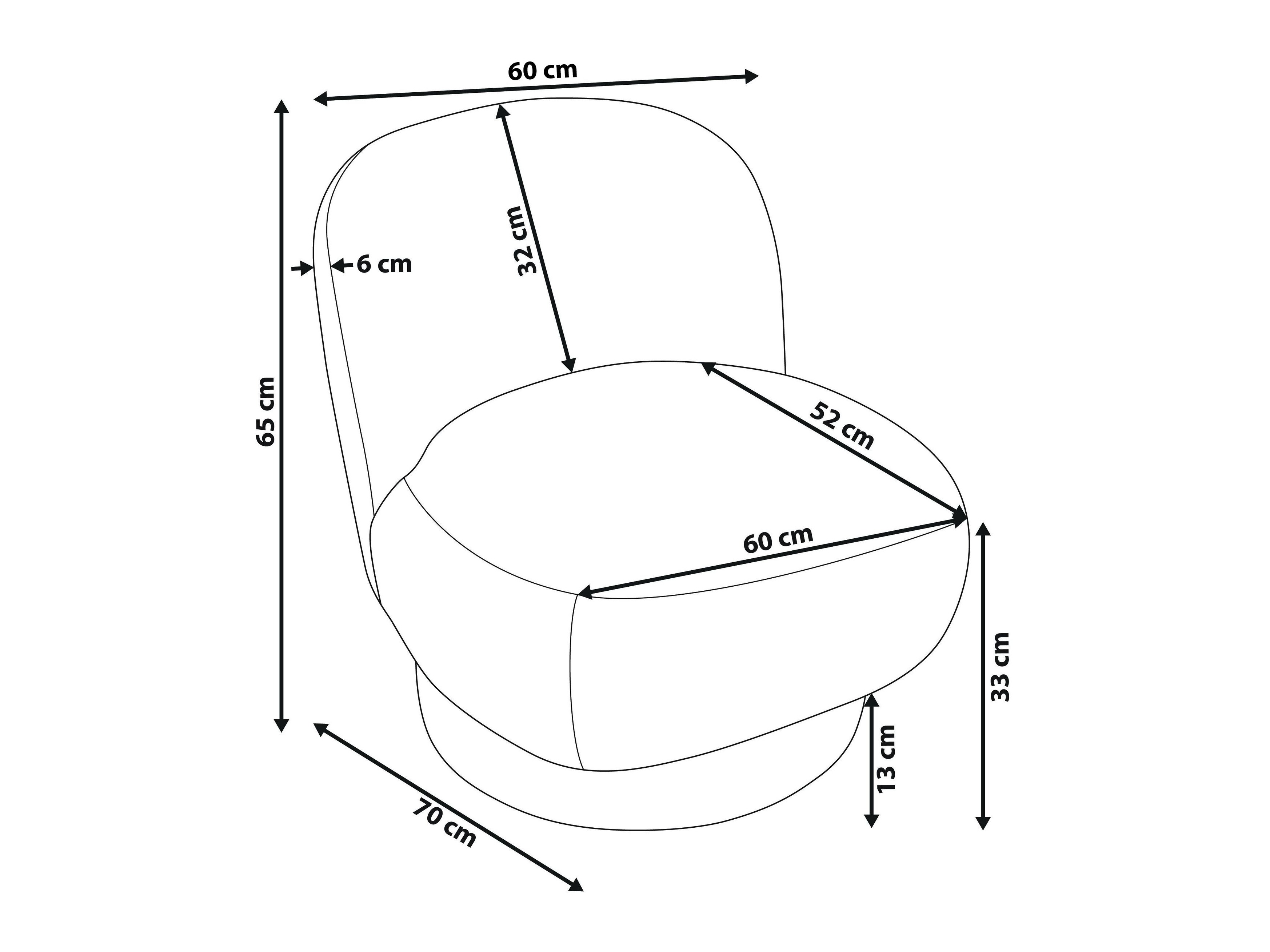 Fotelj Berwyn 2907 (Rjava)