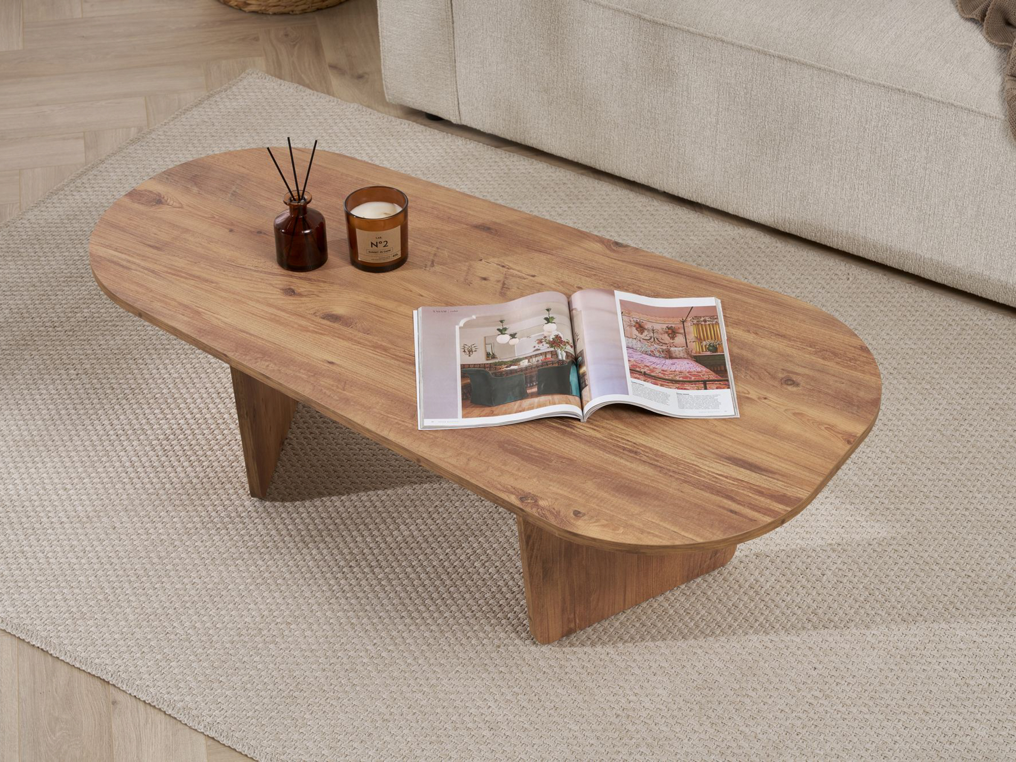 Klubska mizica Novato 135 (Bor)