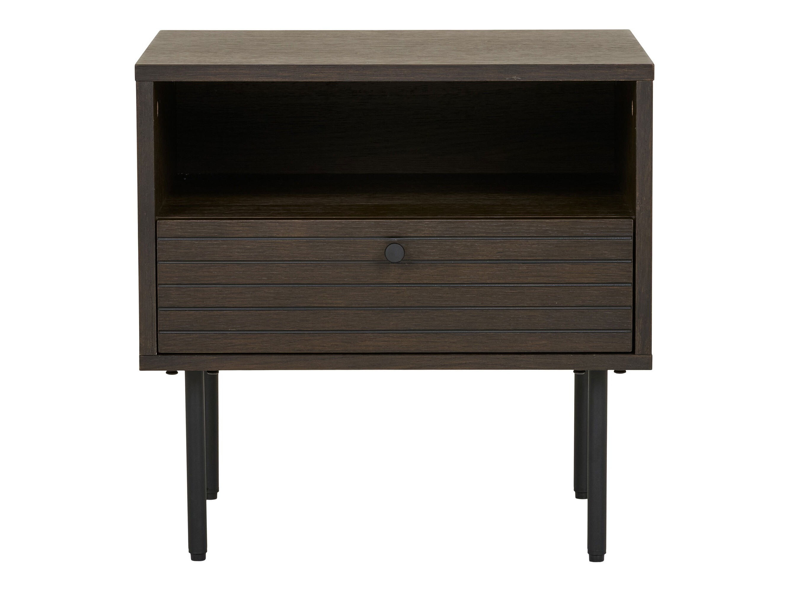 Nočna omarica Elbelme 100 (Temen hrast)