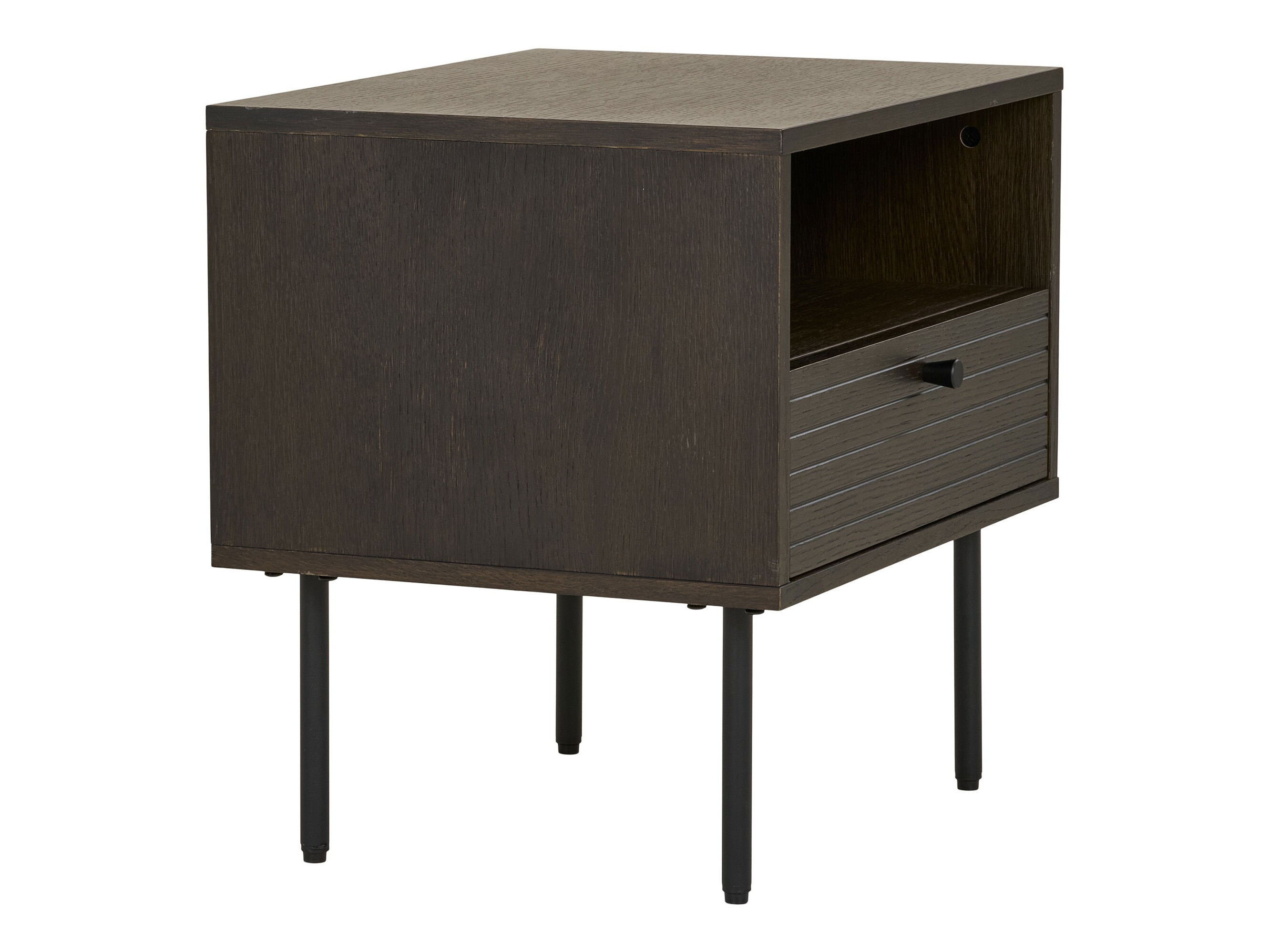 Nočna omarica Elbelme 100 (Temen hrast)