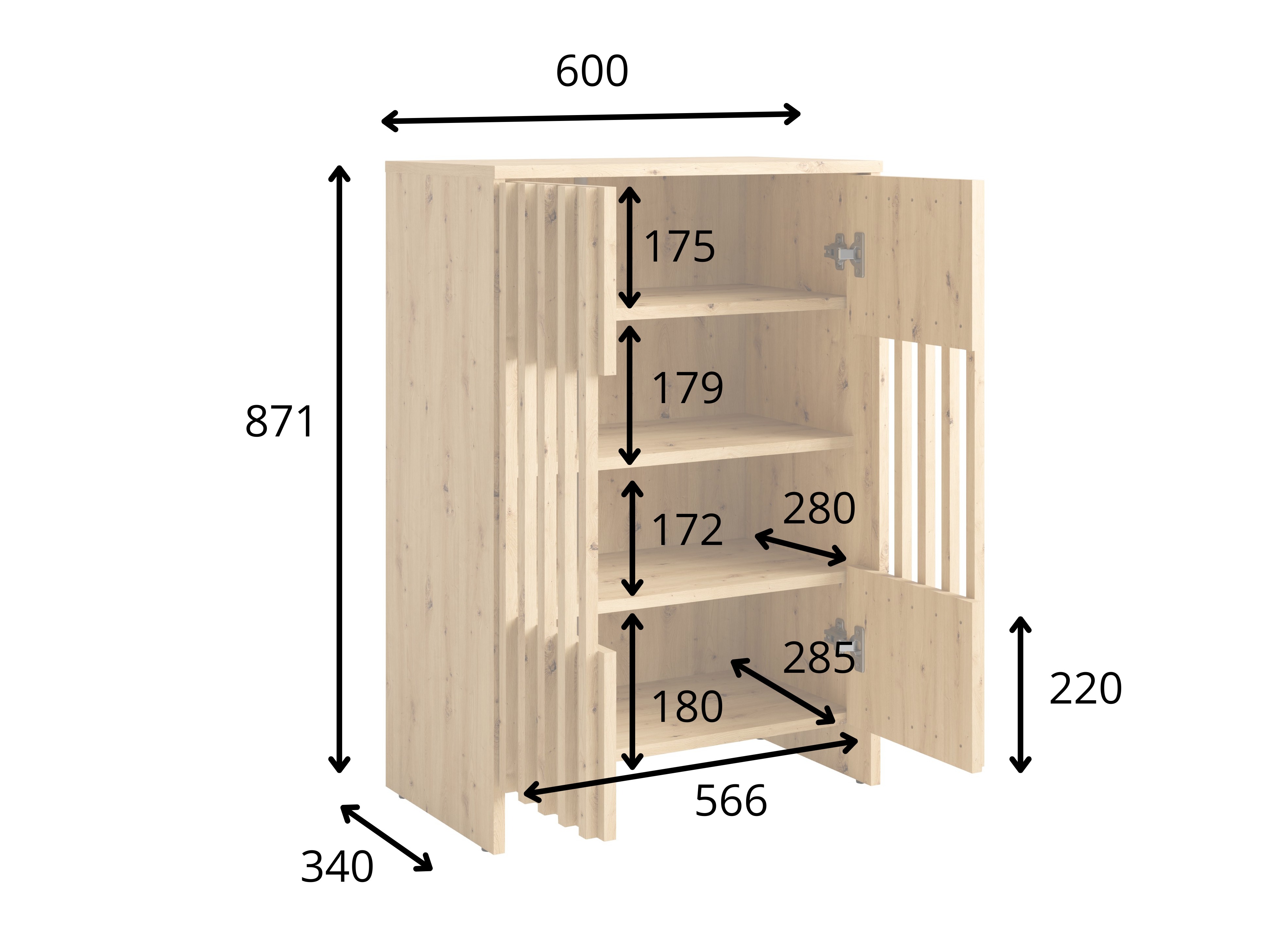 Omarica Baytown 205 (Grafit)