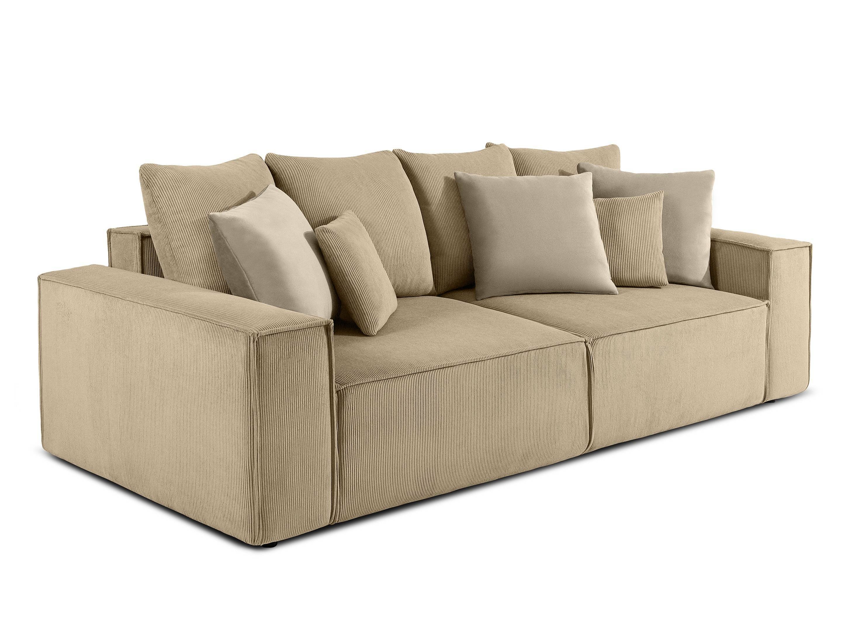 Raztegljiv kavč Temecula 104 (Krema)